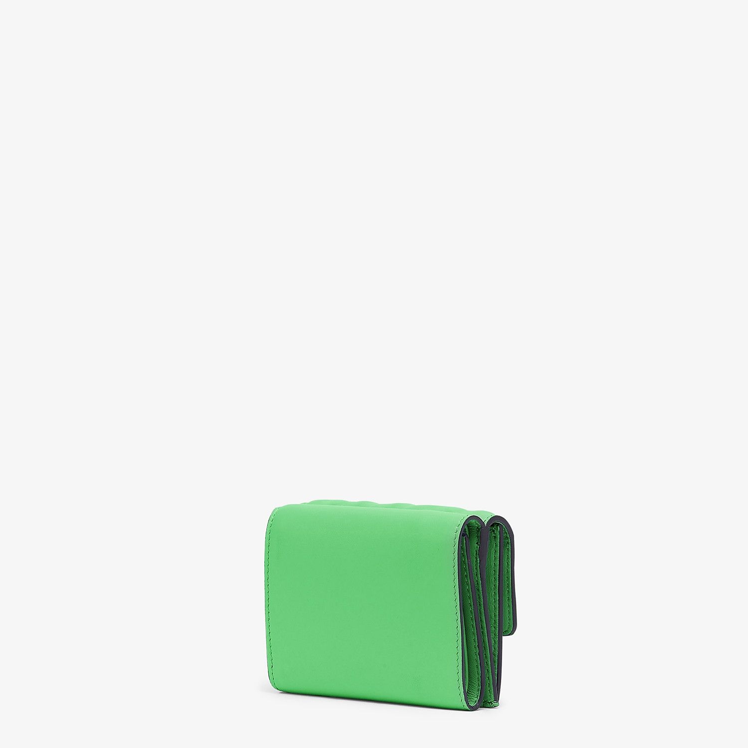 Green nappa leather wallet - 2