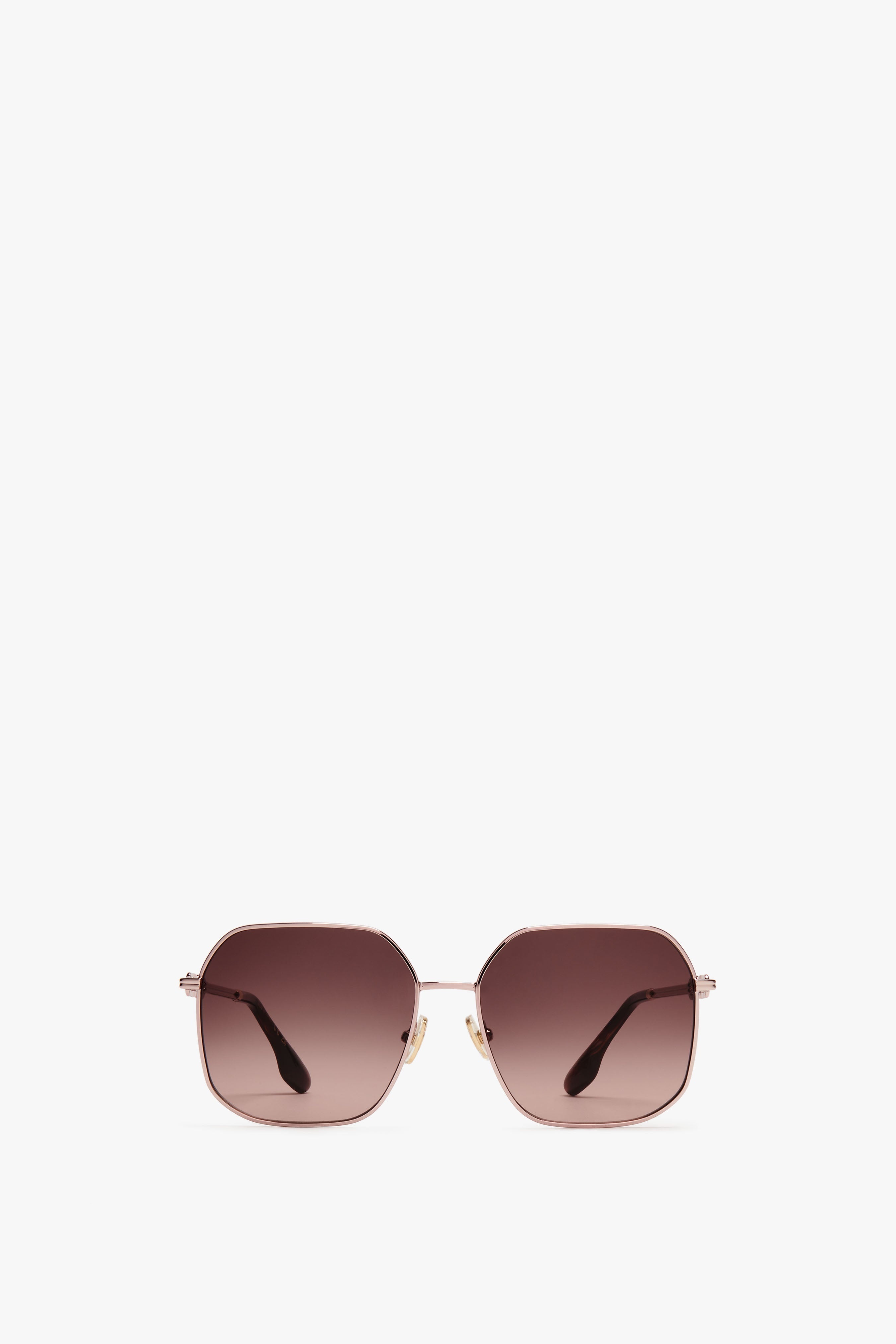 Chain Frame Sunglasses in Rose - 1