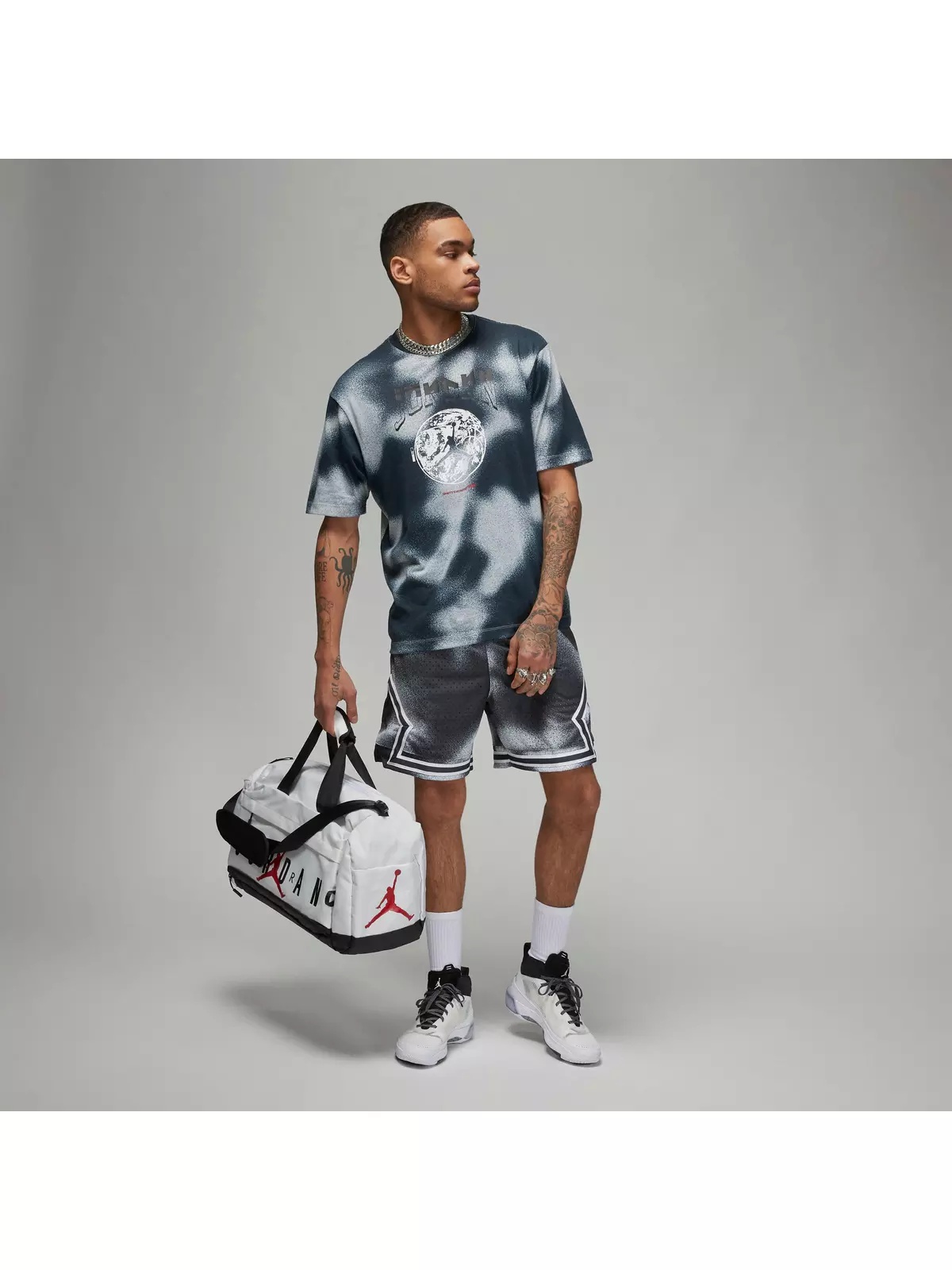 Men's Sport Printed Tee - Anthracite - 4