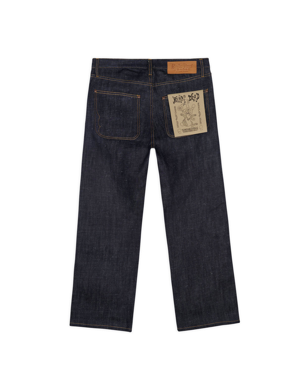 Type 00 14oz Selvedge Hemp Blend Denim - Indigo - 2
