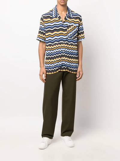 Missoni zigzag short-sleeve shirt outlook