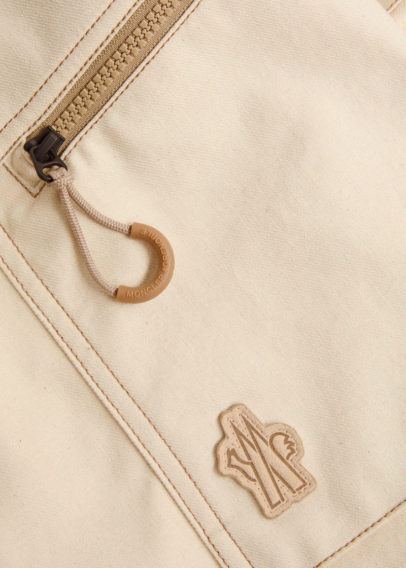 Moncler Grenoble Canvas Cargo Shorts 5