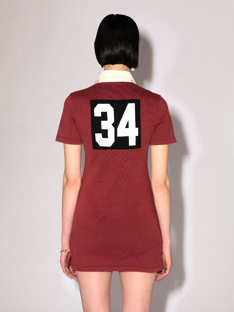 RUGBY SHIRT DRESS - 4