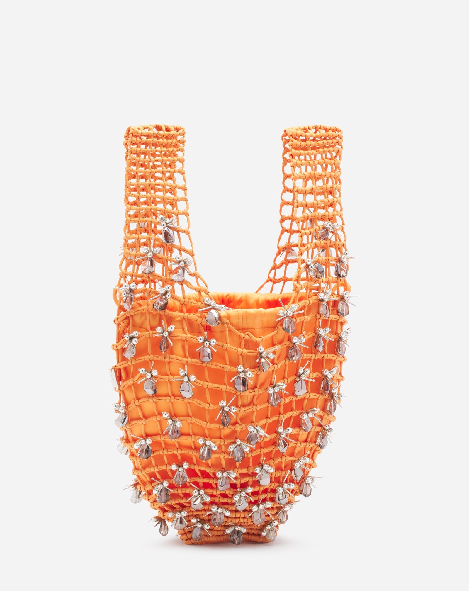 MACRAME BY LANVIN SATIN BAG - 2