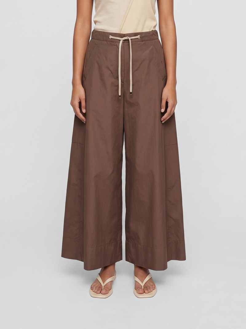 'S Max Mara Cotton Cropped Trousers 1