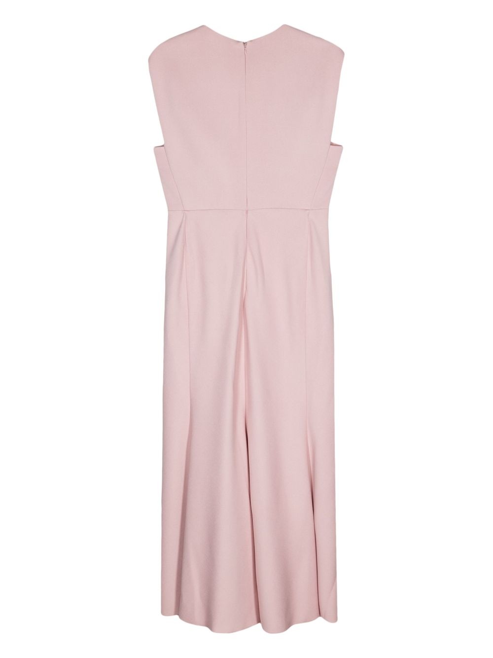 keyhole-neck gown - 2