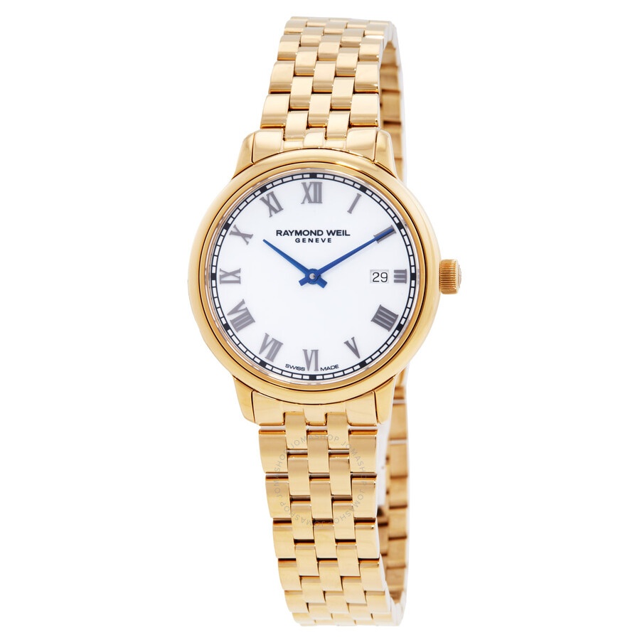 Raymond Weil - Raymond Weil Toccata Quartz White Dial Ladies Watch 5985-P-00359 - 1