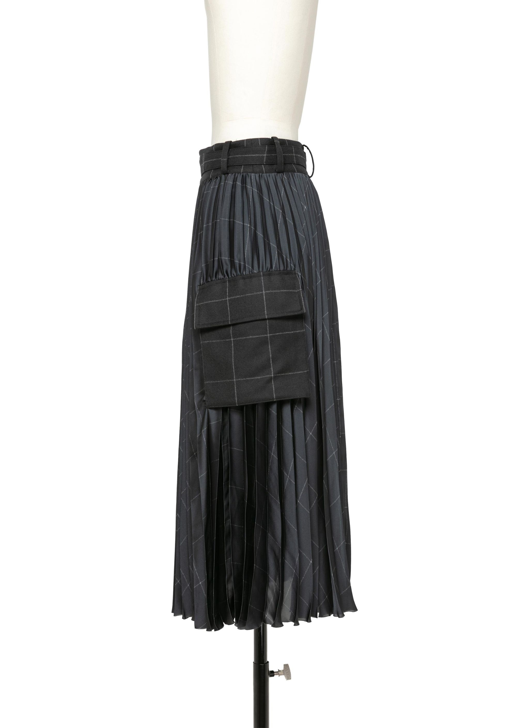 Windowpane Skirt - 3