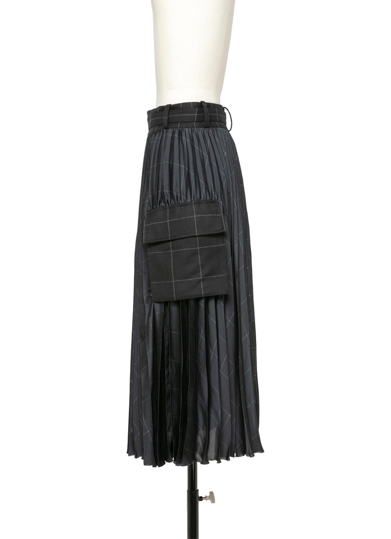 Windowpane Skirt 3