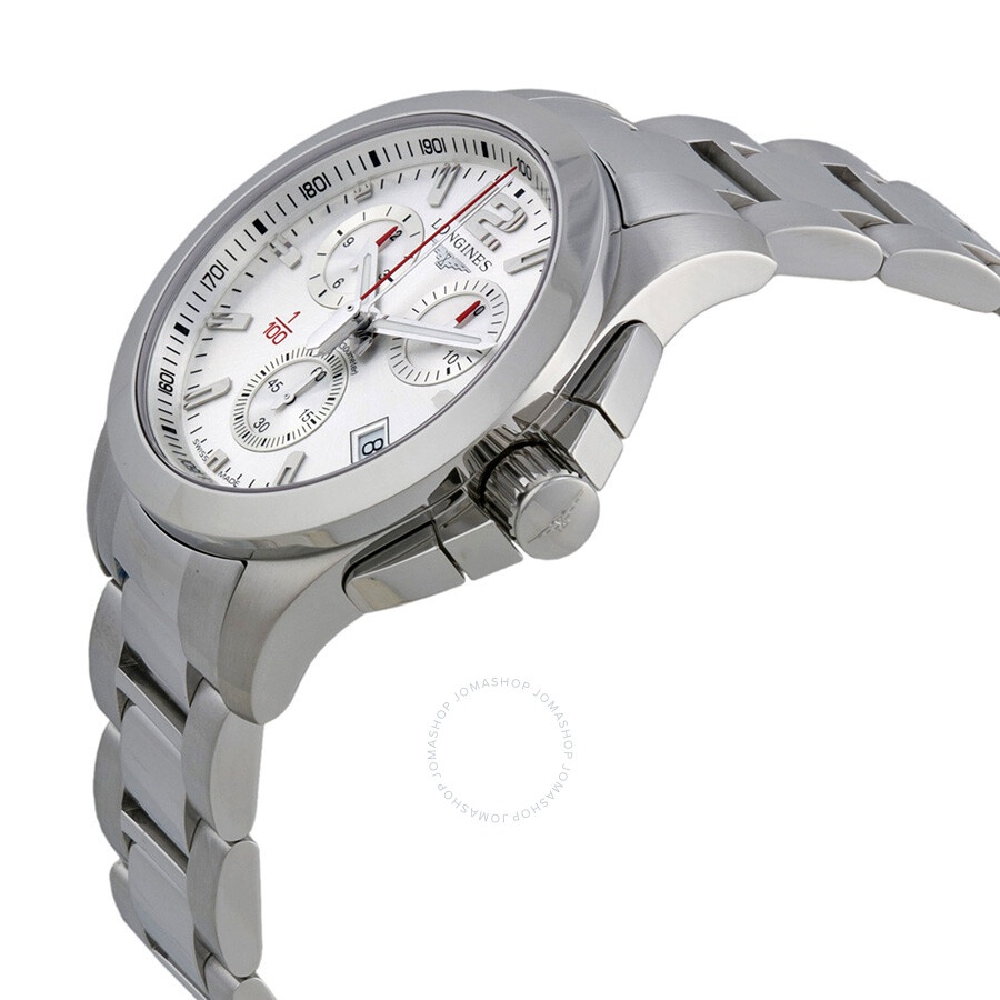 Longines Sport Conquest Silver Dial Men's Watch L37004766 - 2