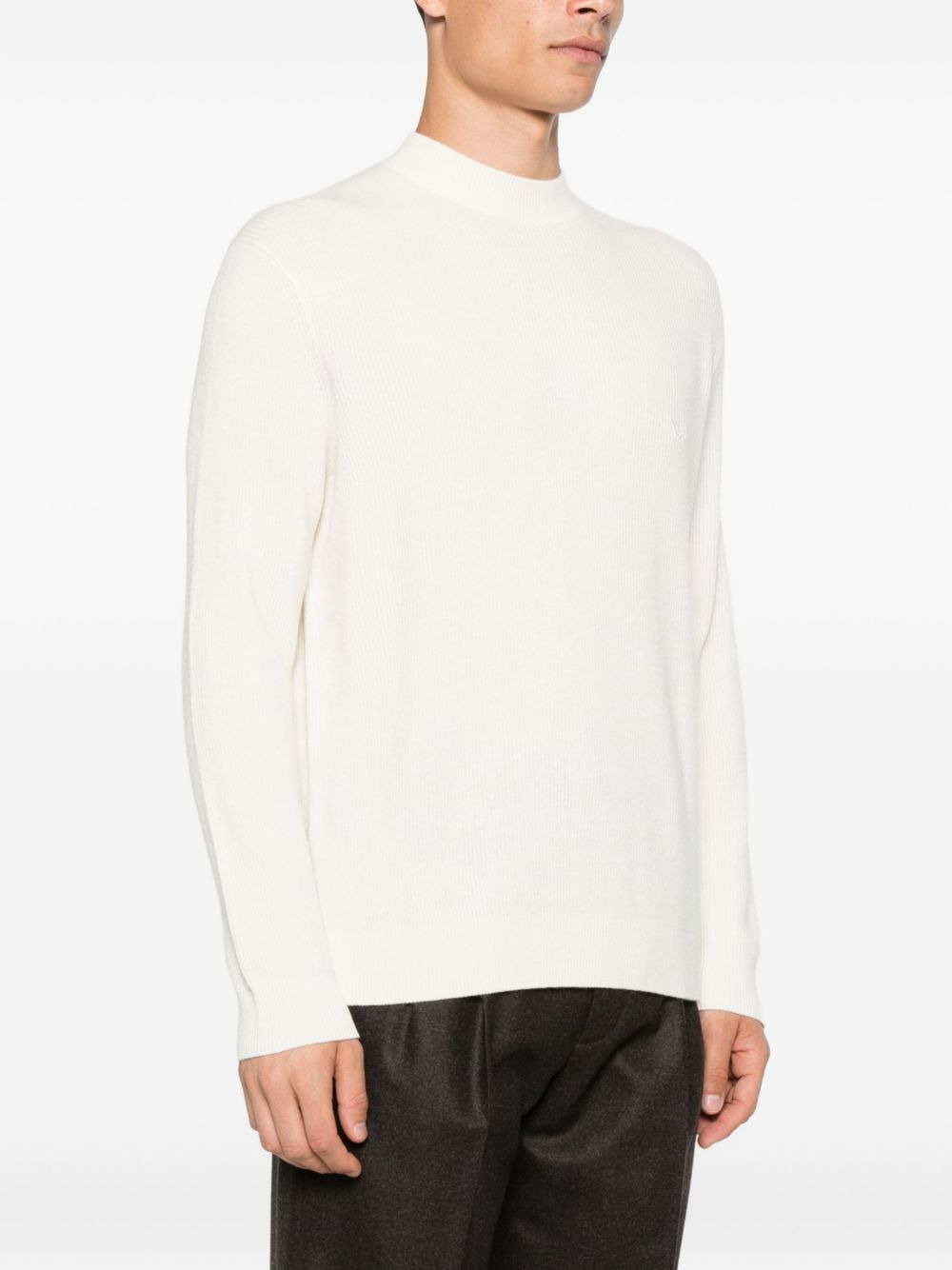 crew-neck wool sweater - 3
