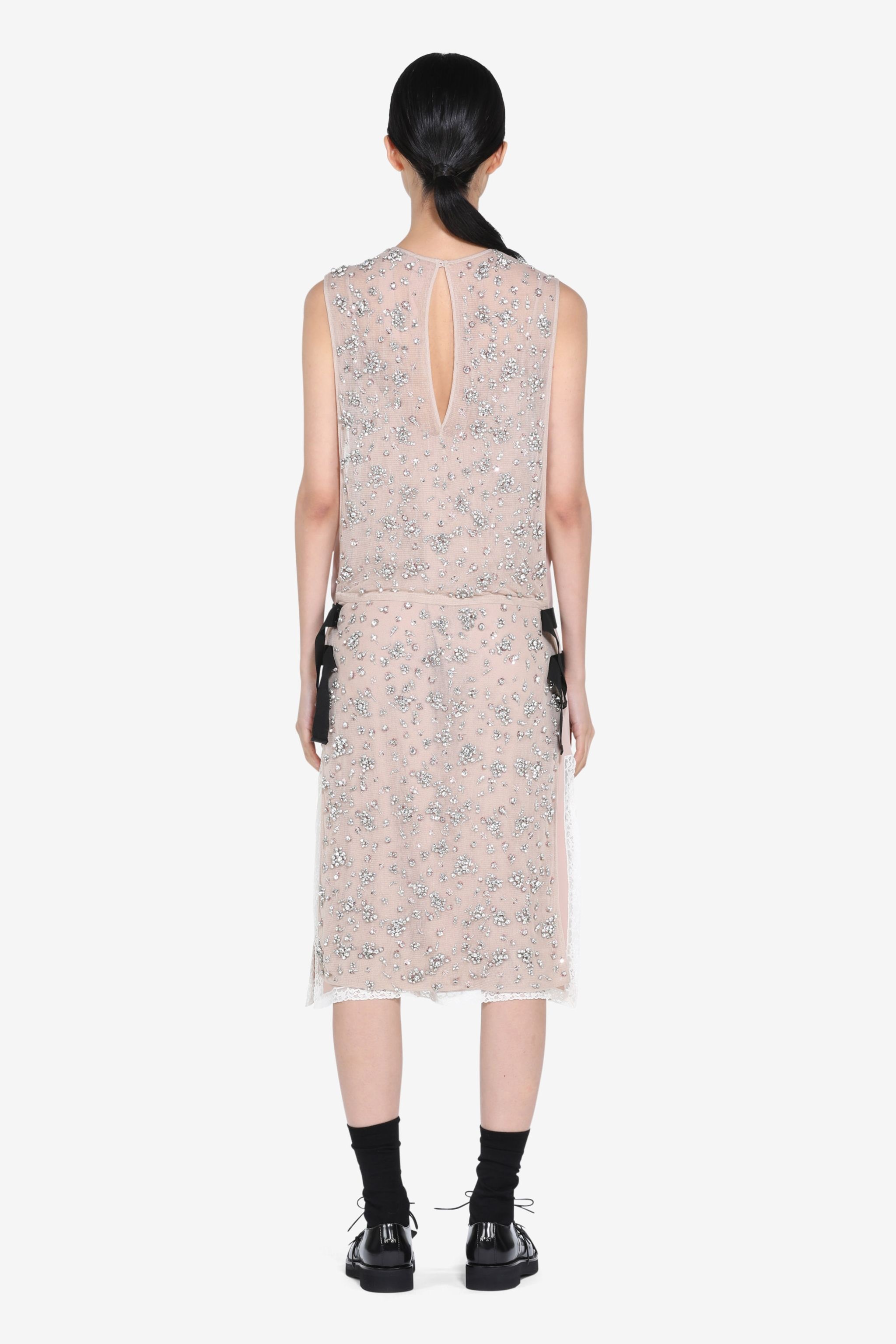 CRYSTAL-EMBELLISHED MIDI DRESS - 2