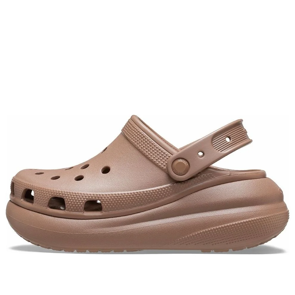 Crocs Classic Crush Clogs 'Brown' 207521-2Q9 - 1