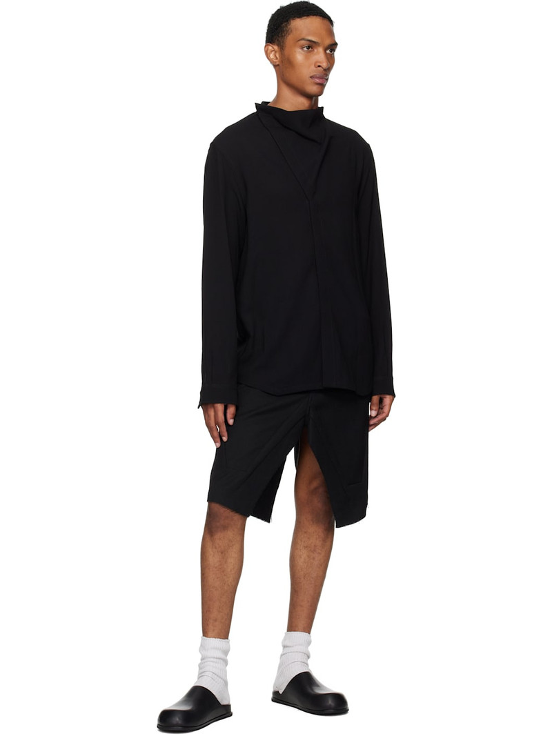 Rick Owens Black Concordians Granola Mules outlook