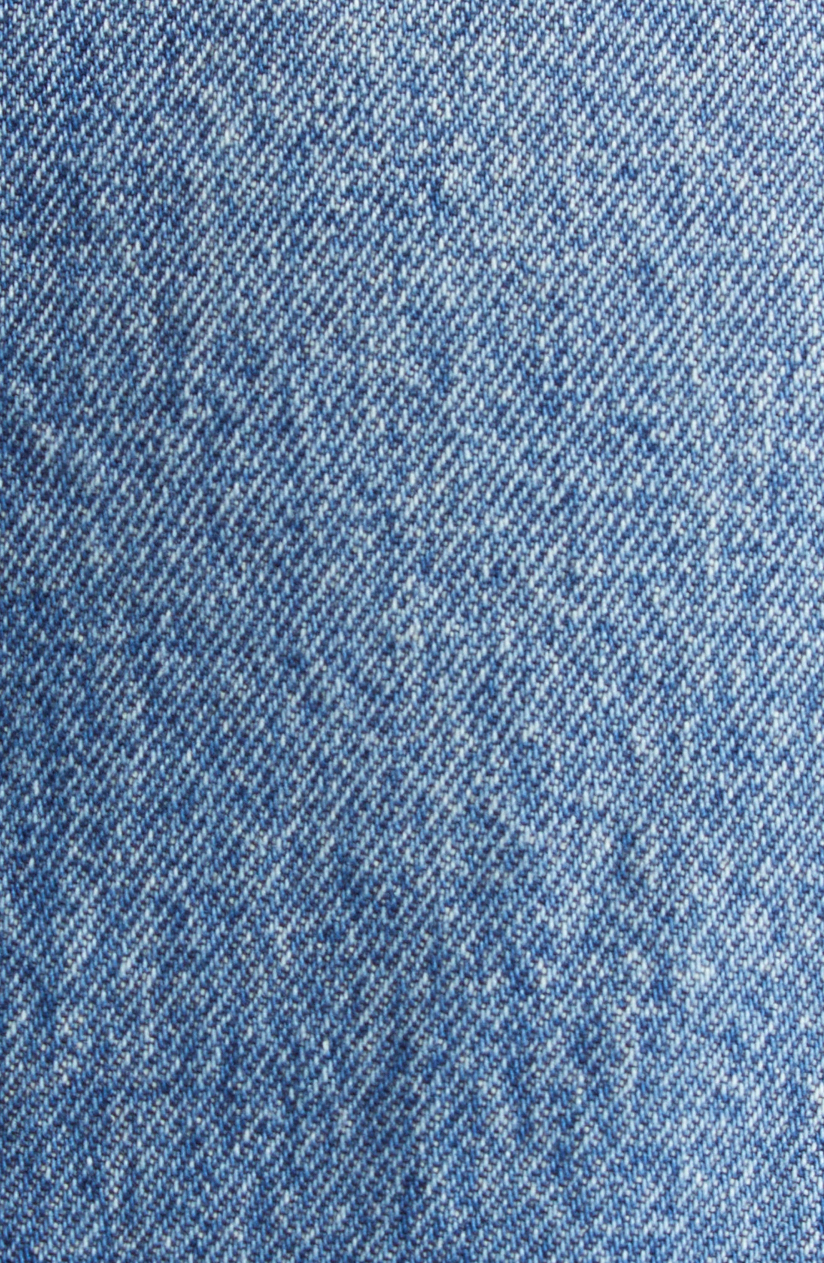 Ulla Johnson The Clara Denim Miniskirt in Danube at Nordstrom - 7