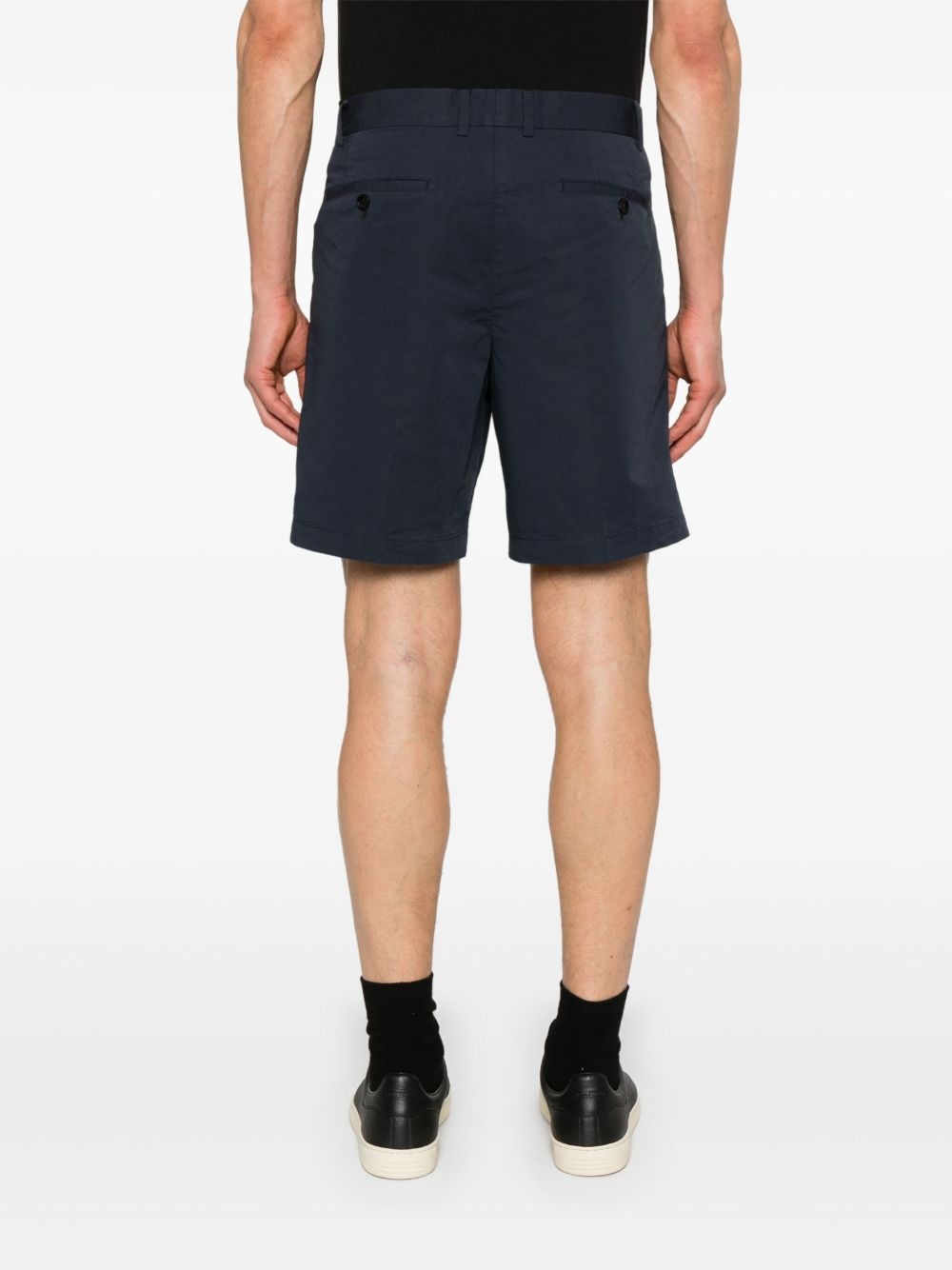 pleat-detail shorts - 4