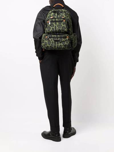 Dolce & Gabbana leopard-print backpack outlook