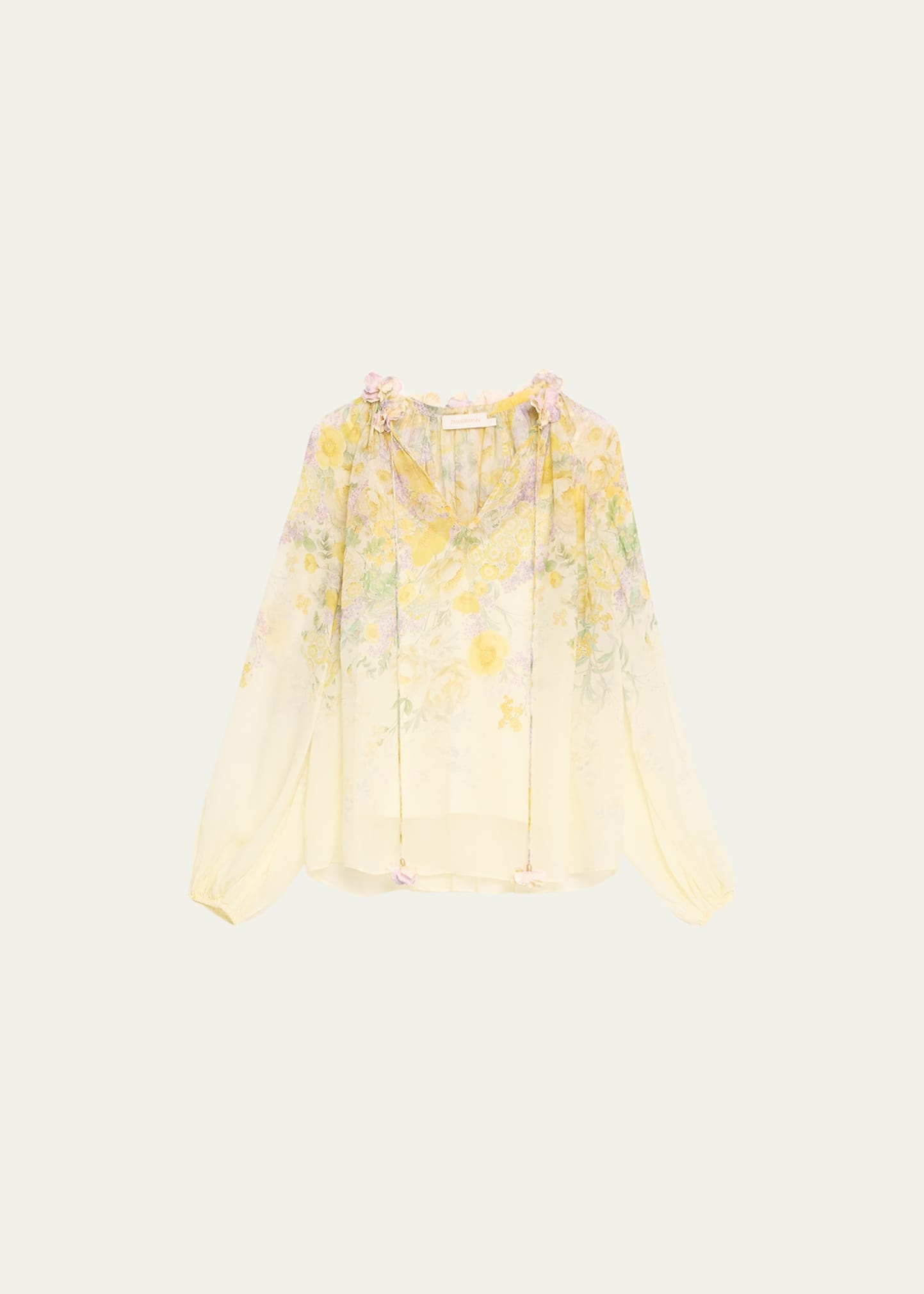 Harmony Floral Billow Blouse - 1