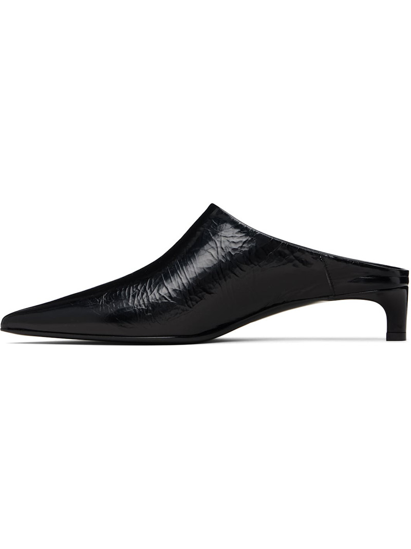 Jil Sander Black Mule Heels outlook
