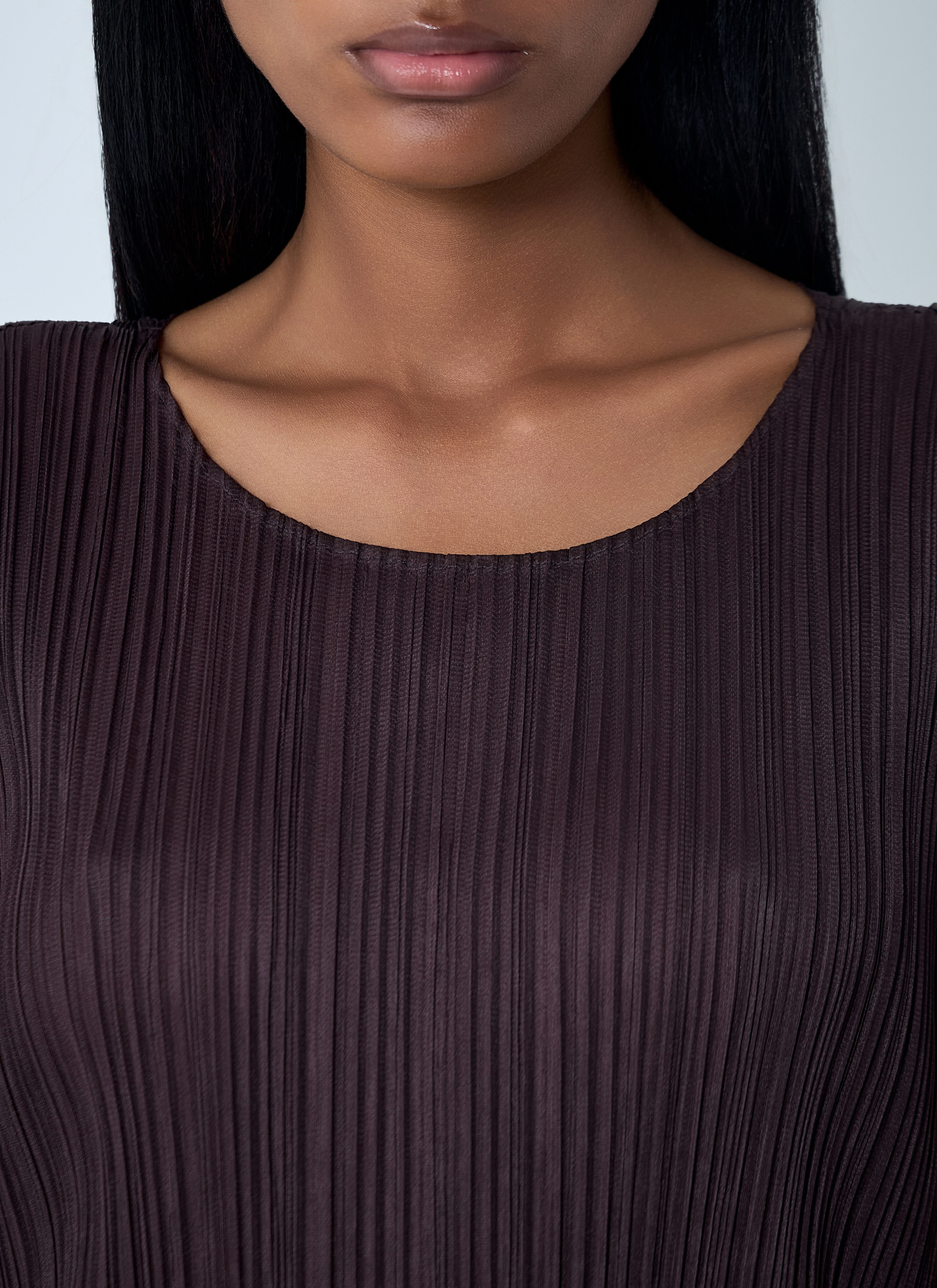 Pleated Midi Dress - 5