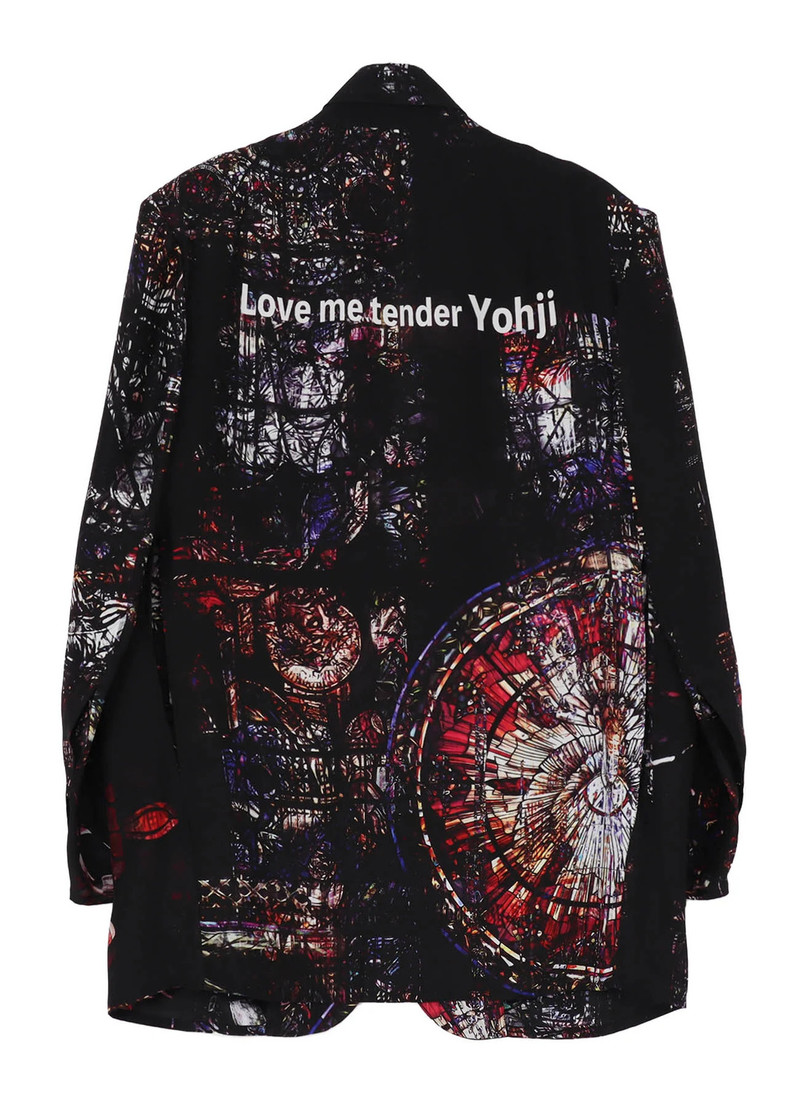 Yohji Yamamoto Printed Jacket outlook