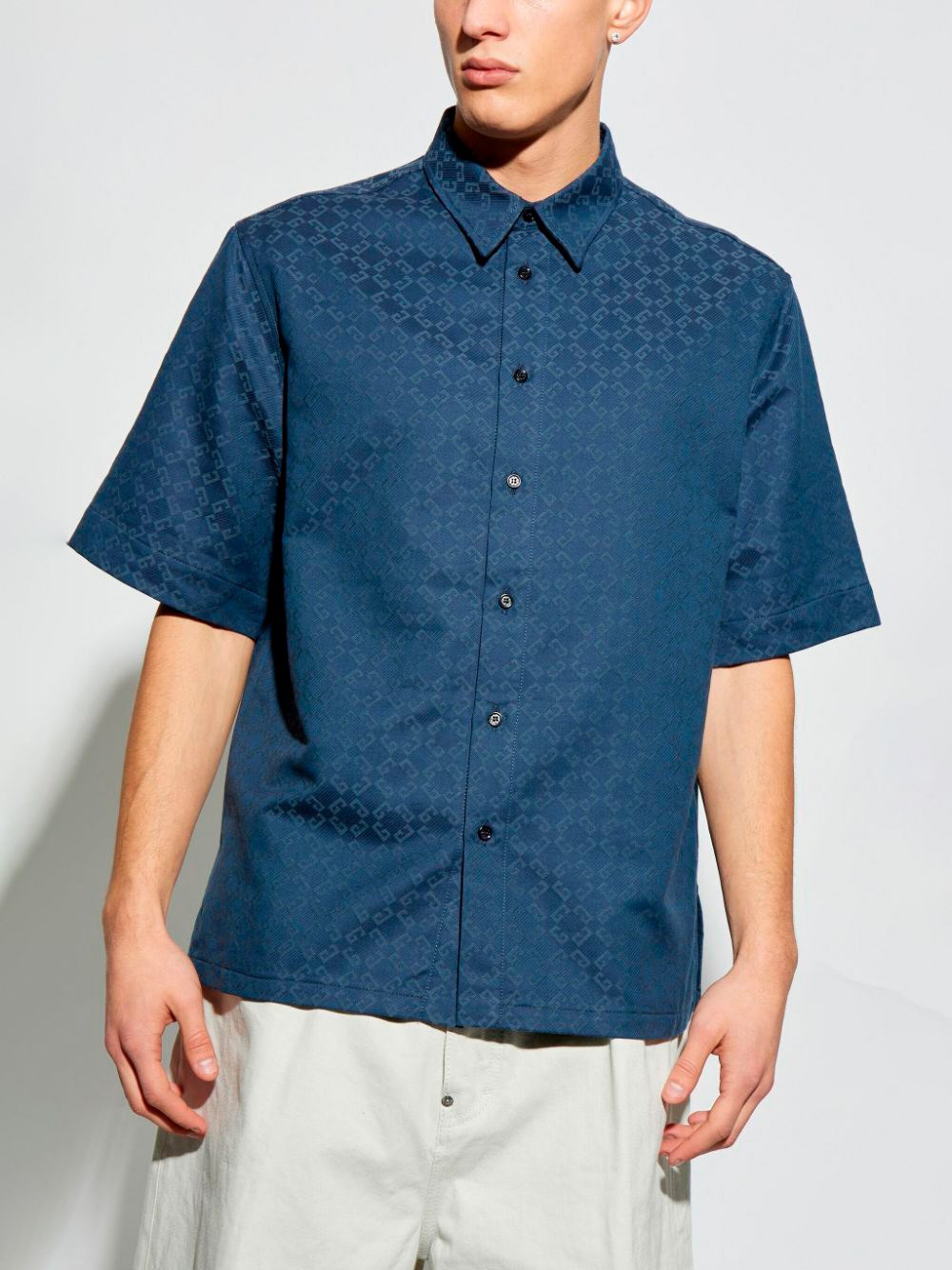 `Monogram Jaquard` Shirt - 3