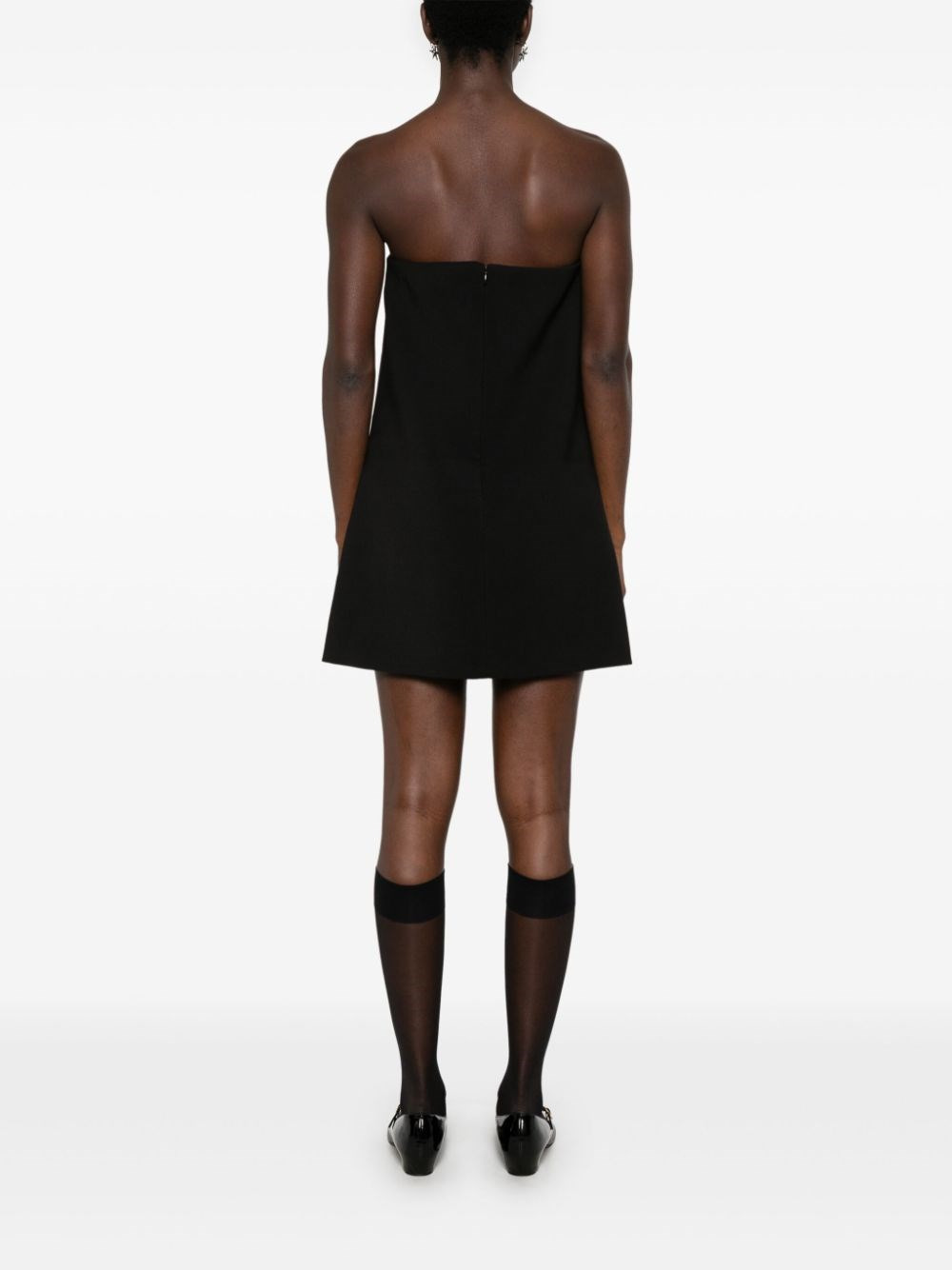 Bow detail mini dress - 5