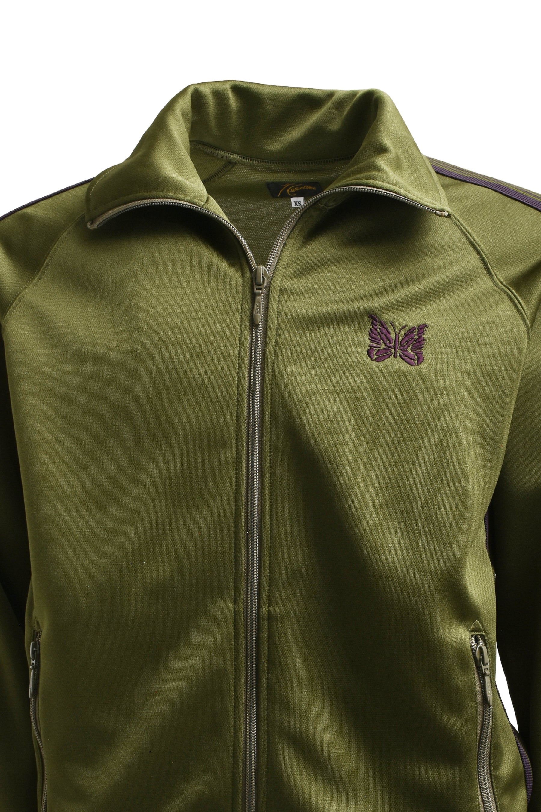 NEEDLES TRACK JACKET - POLY SMOOTH / OLV | nubiantokyo | REVERSIBLE