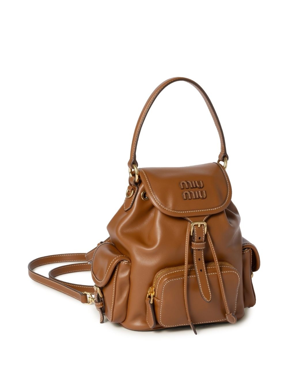 leather backpack - 3