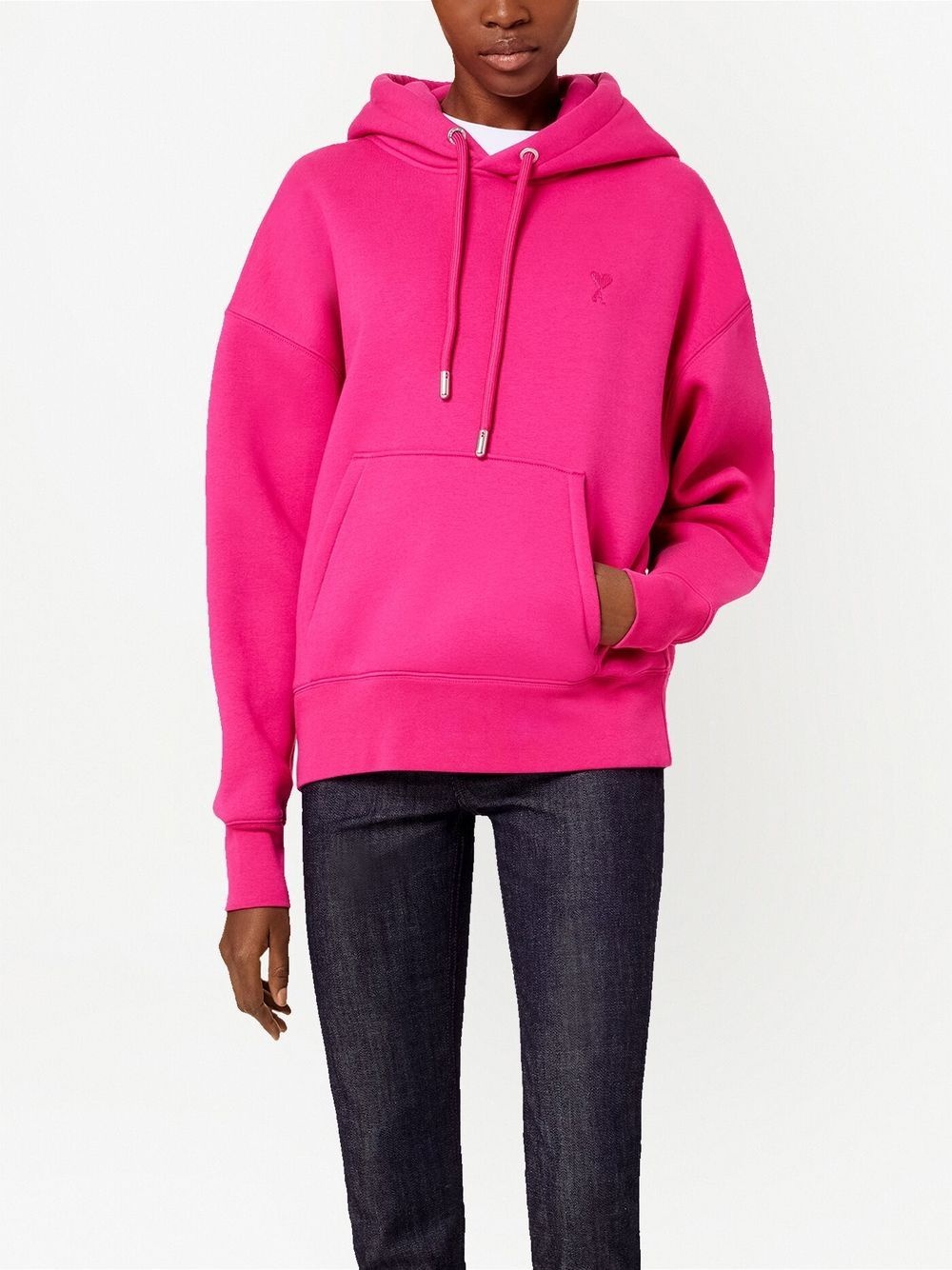 Ami de Coeur embroidered hoodie - 2