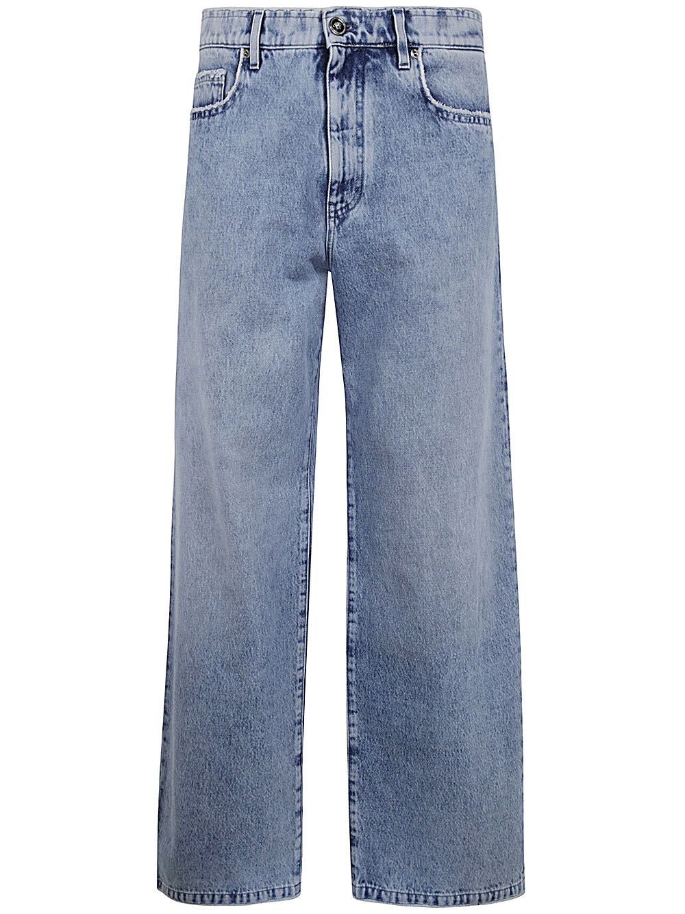 PANT DENIM STOP DENIM BLUE S.STONE WASH BLUE RAW CUT - 1