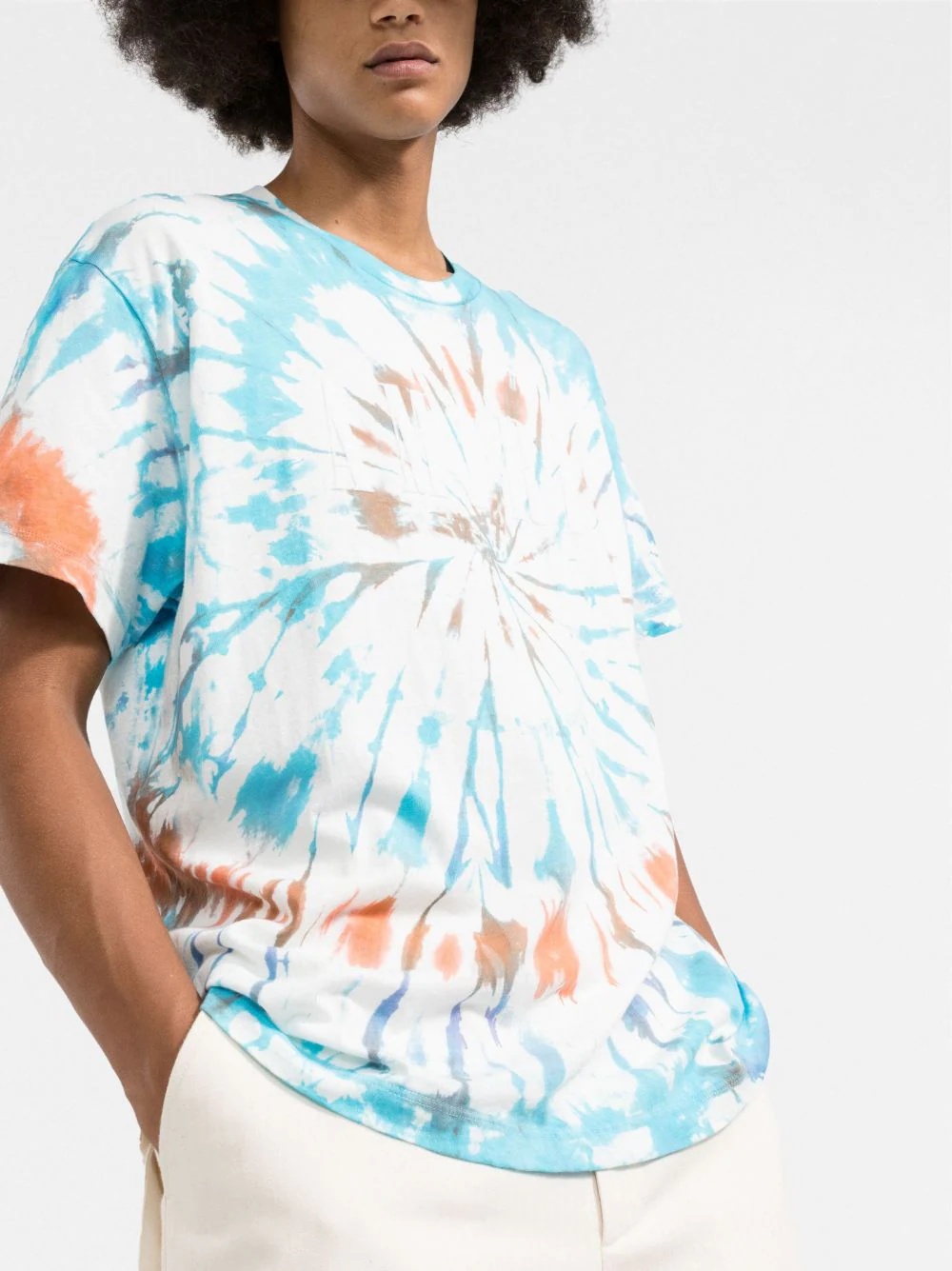 tie-dye print T-shirt - 3