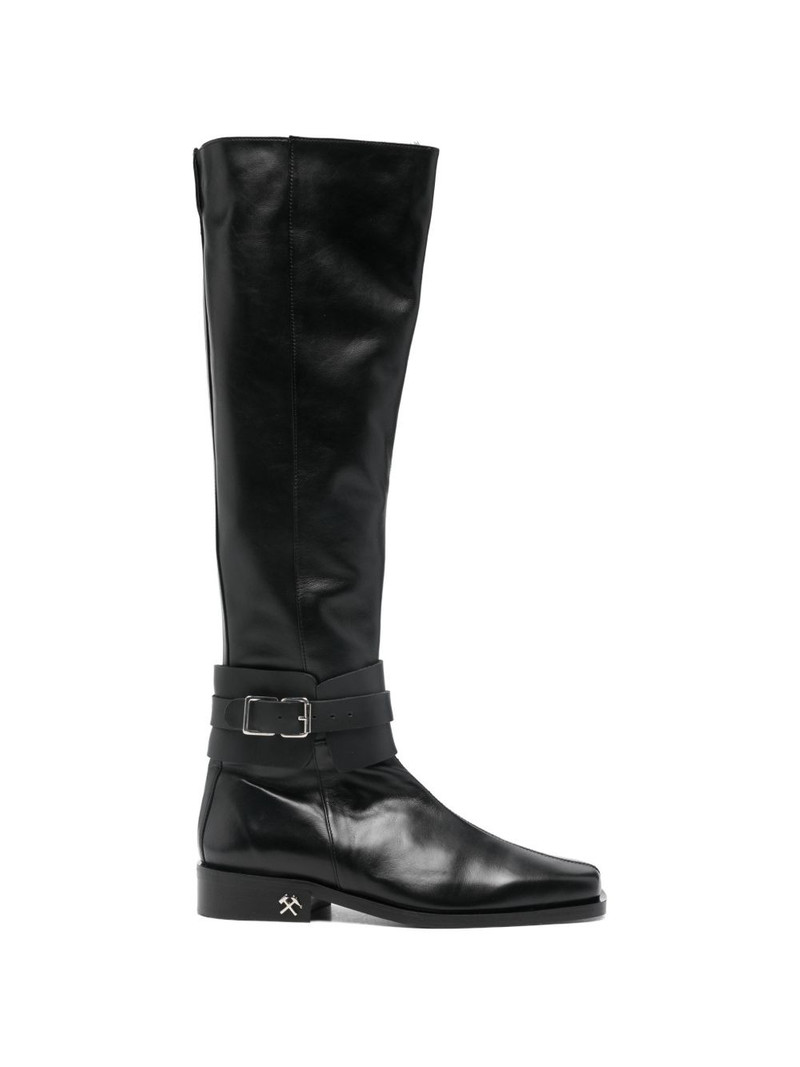 Adem cuffed buckle boots 1