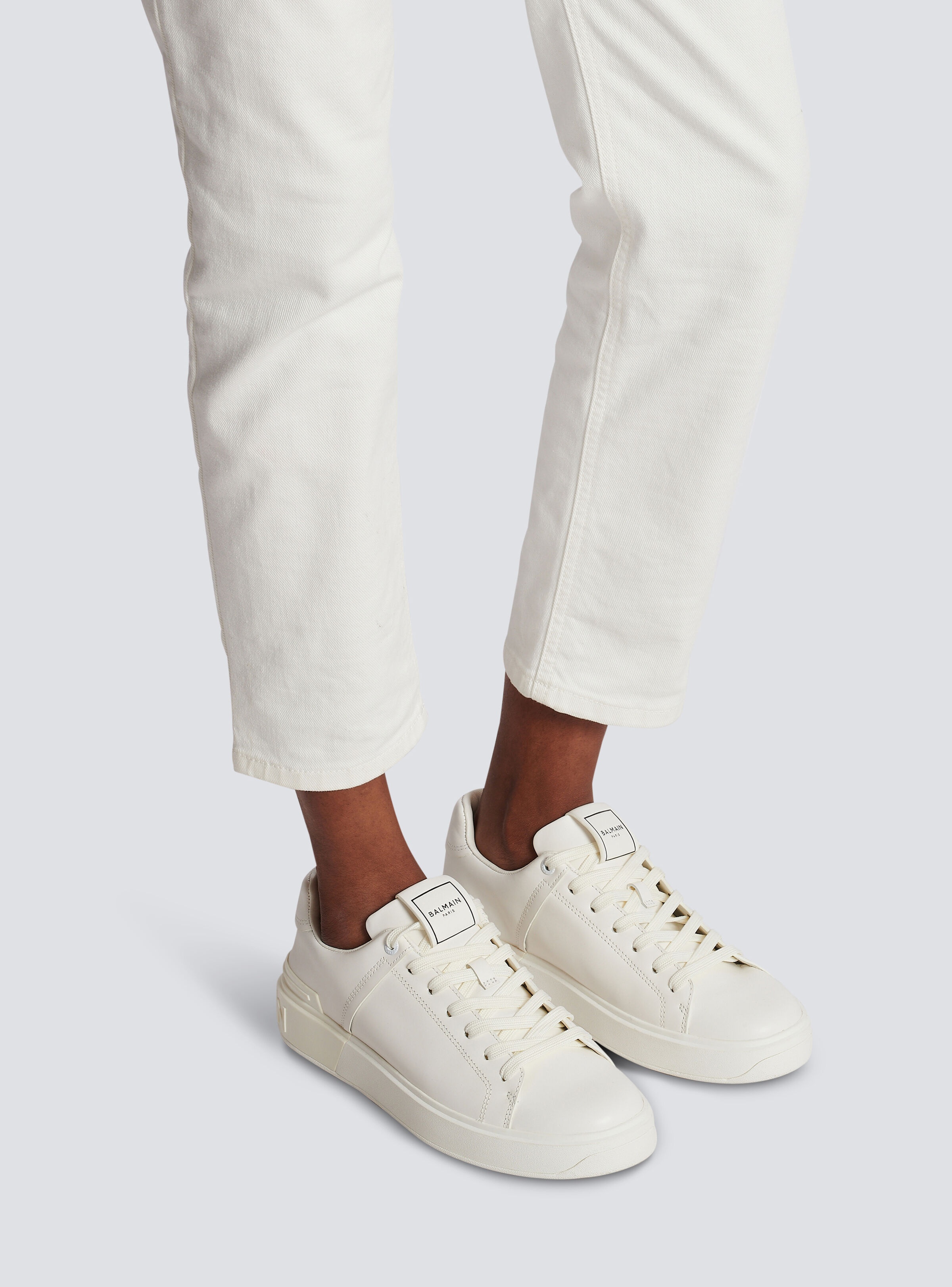 B-Court trainers in calfskin - 9