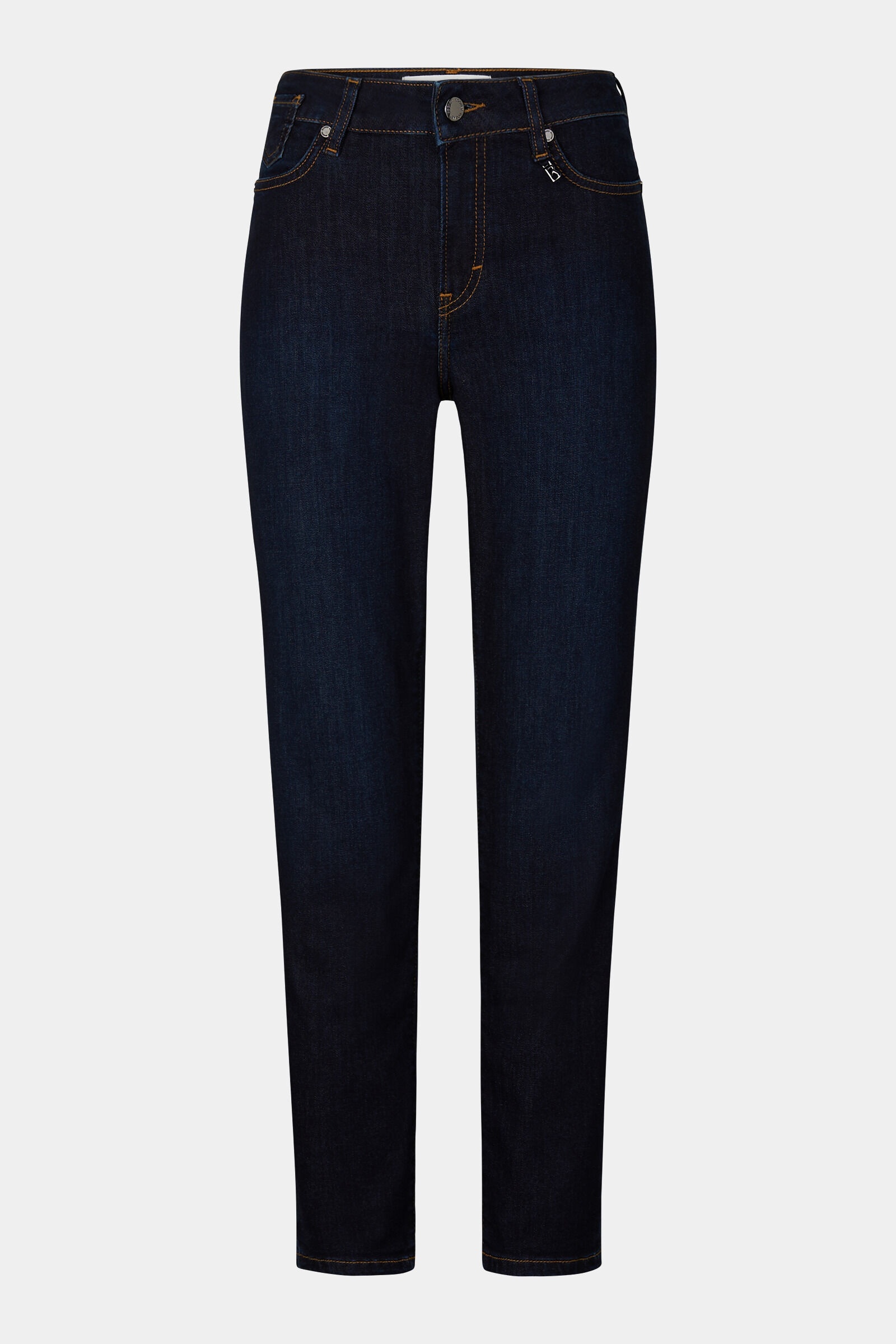 Slim fit Julie 7/8 jeans in Dark denim blue - 1