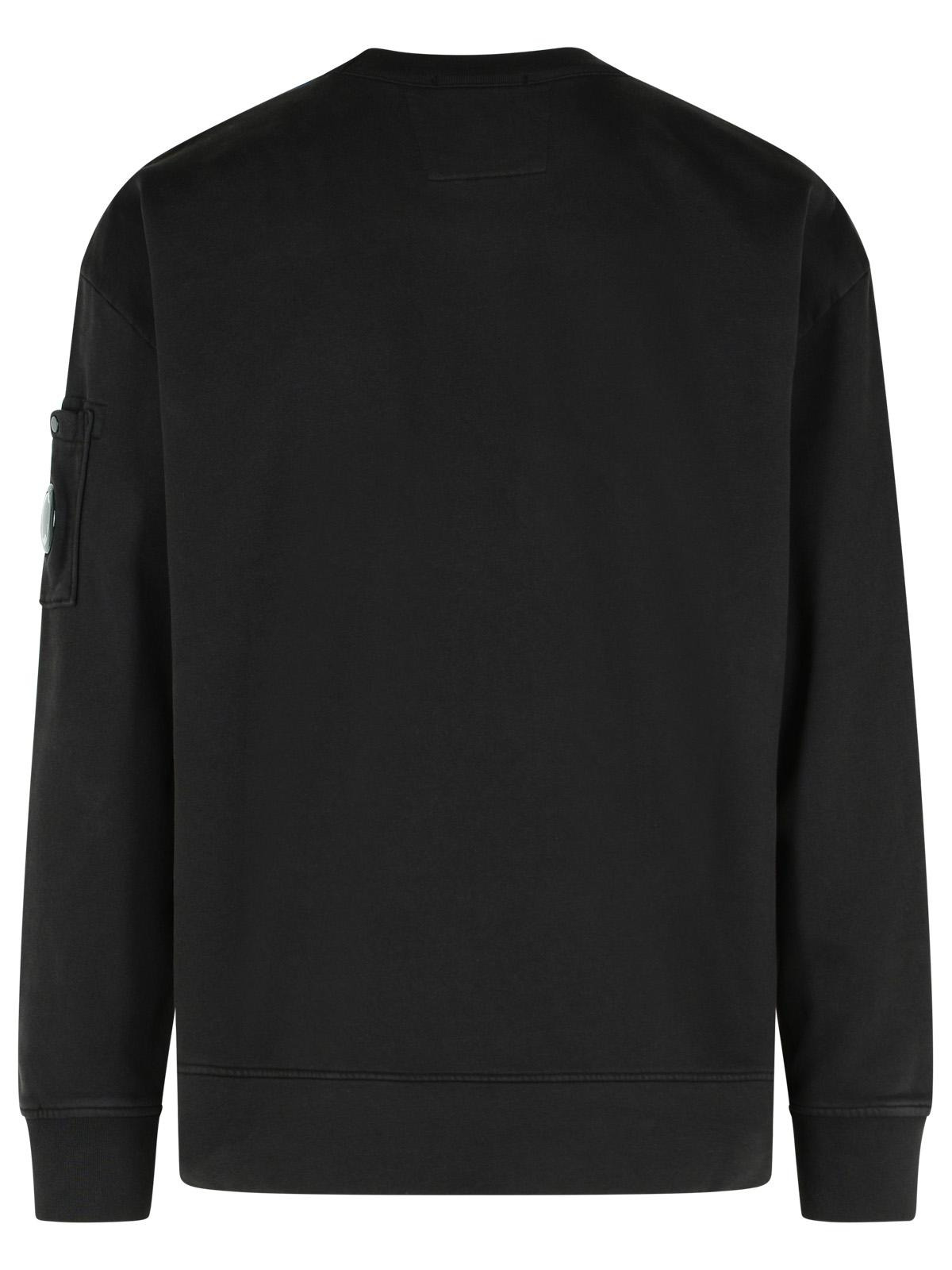 C.P. Company 'Emerized' Black Cotton Sweatshirt Men - 3