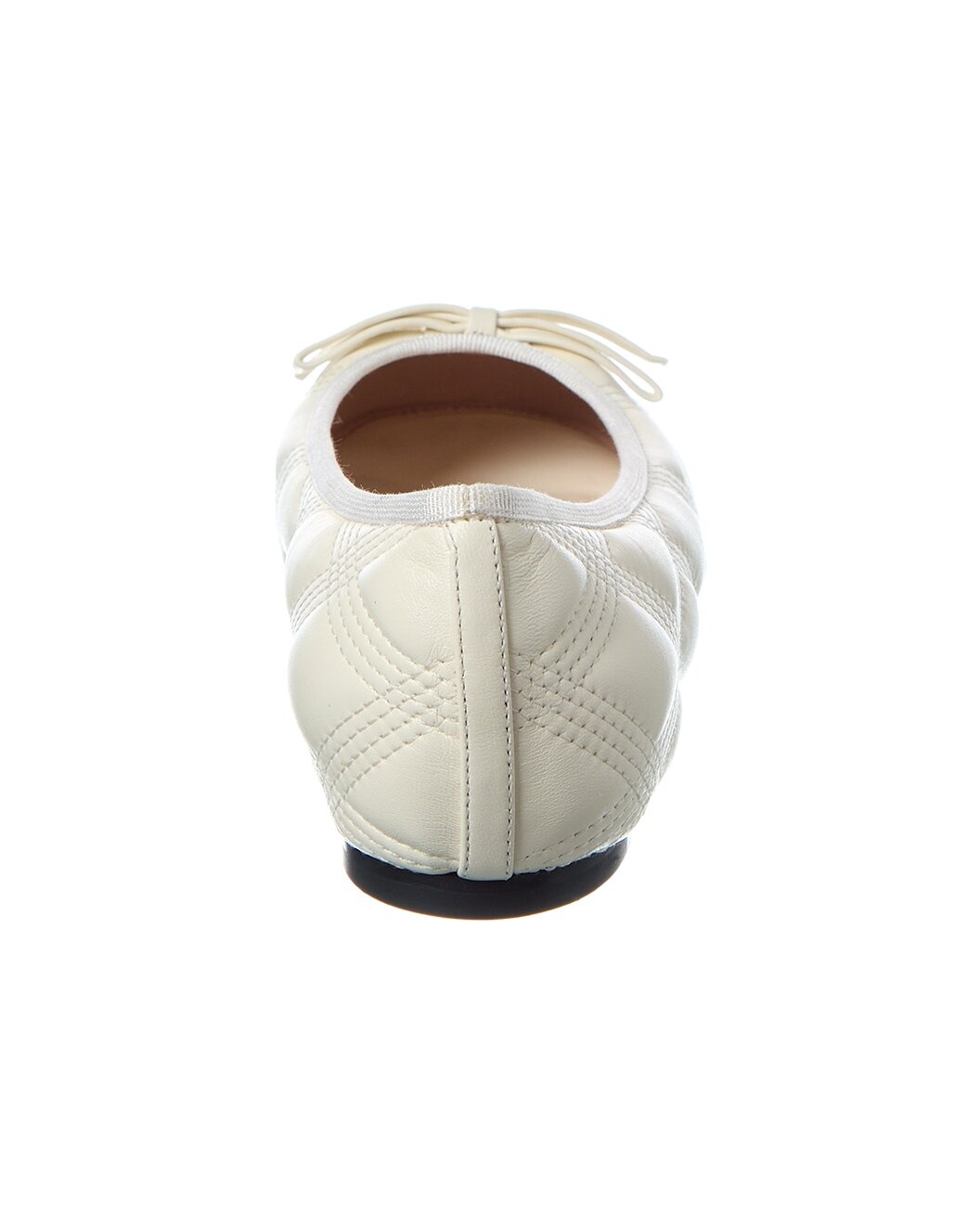 Valentino Bow Quilted Leather Flat - 3