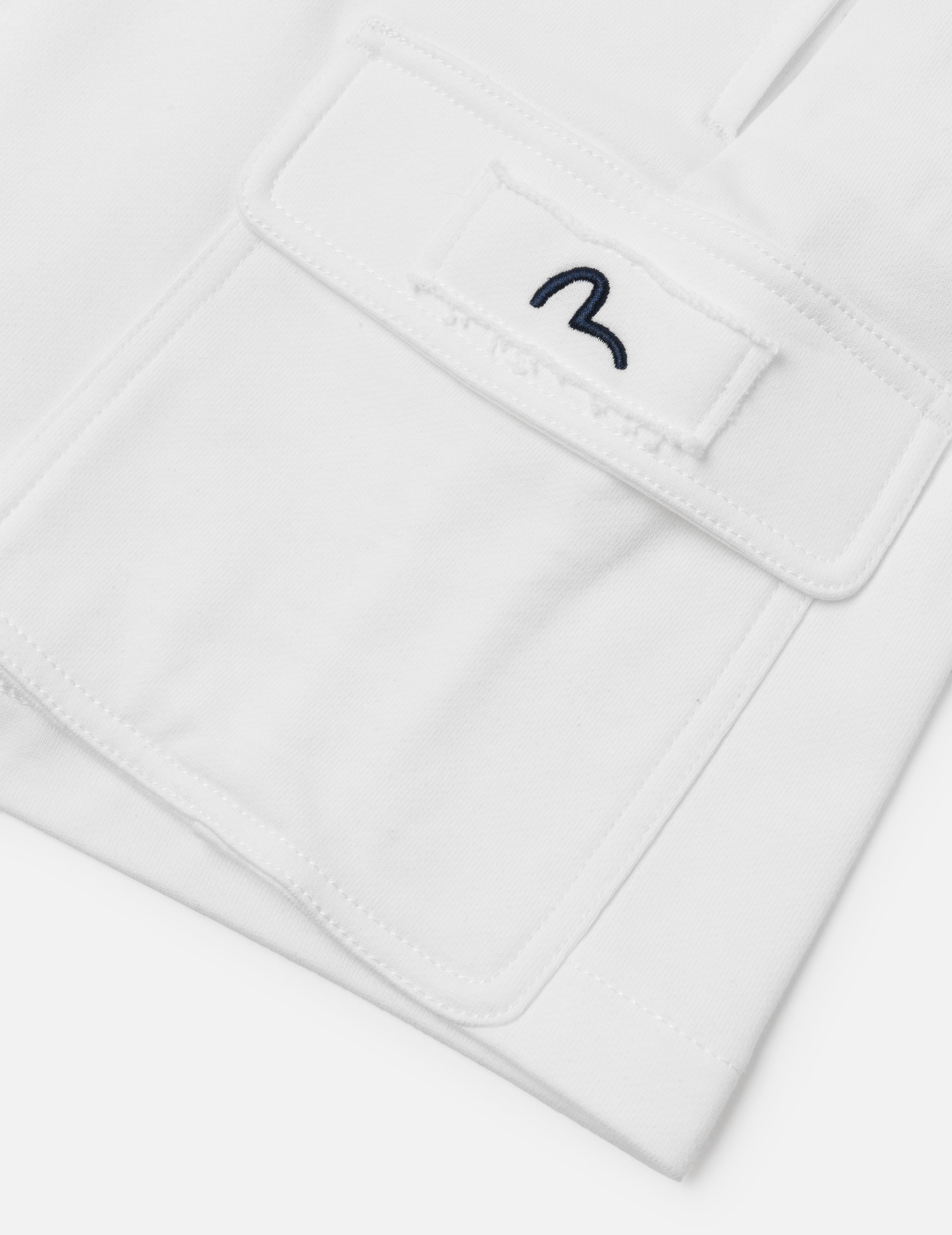 Seagull Embroidery Loose Fit Sweatshorts - 5