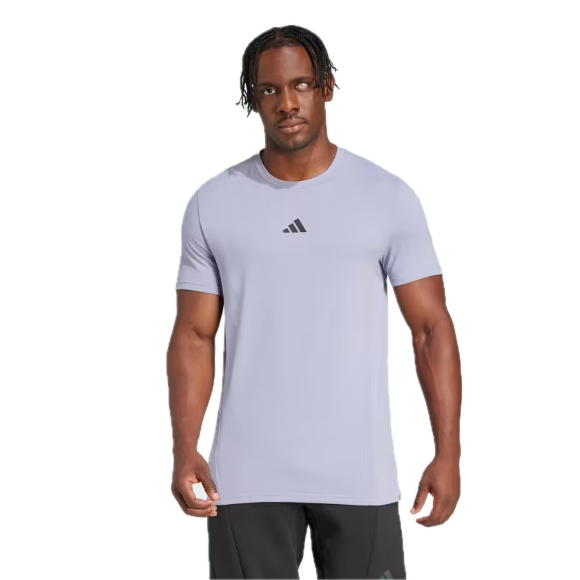 adidas Designed for Training Workout T-Shirt 'Purple' JI5772 - 2