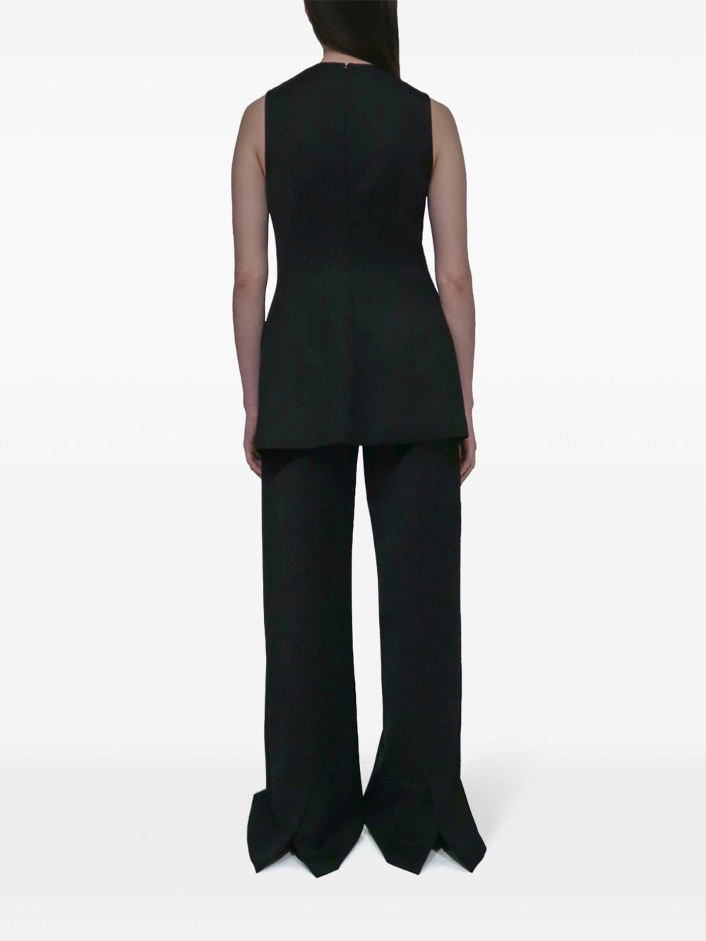 tailored cross-front top - 4