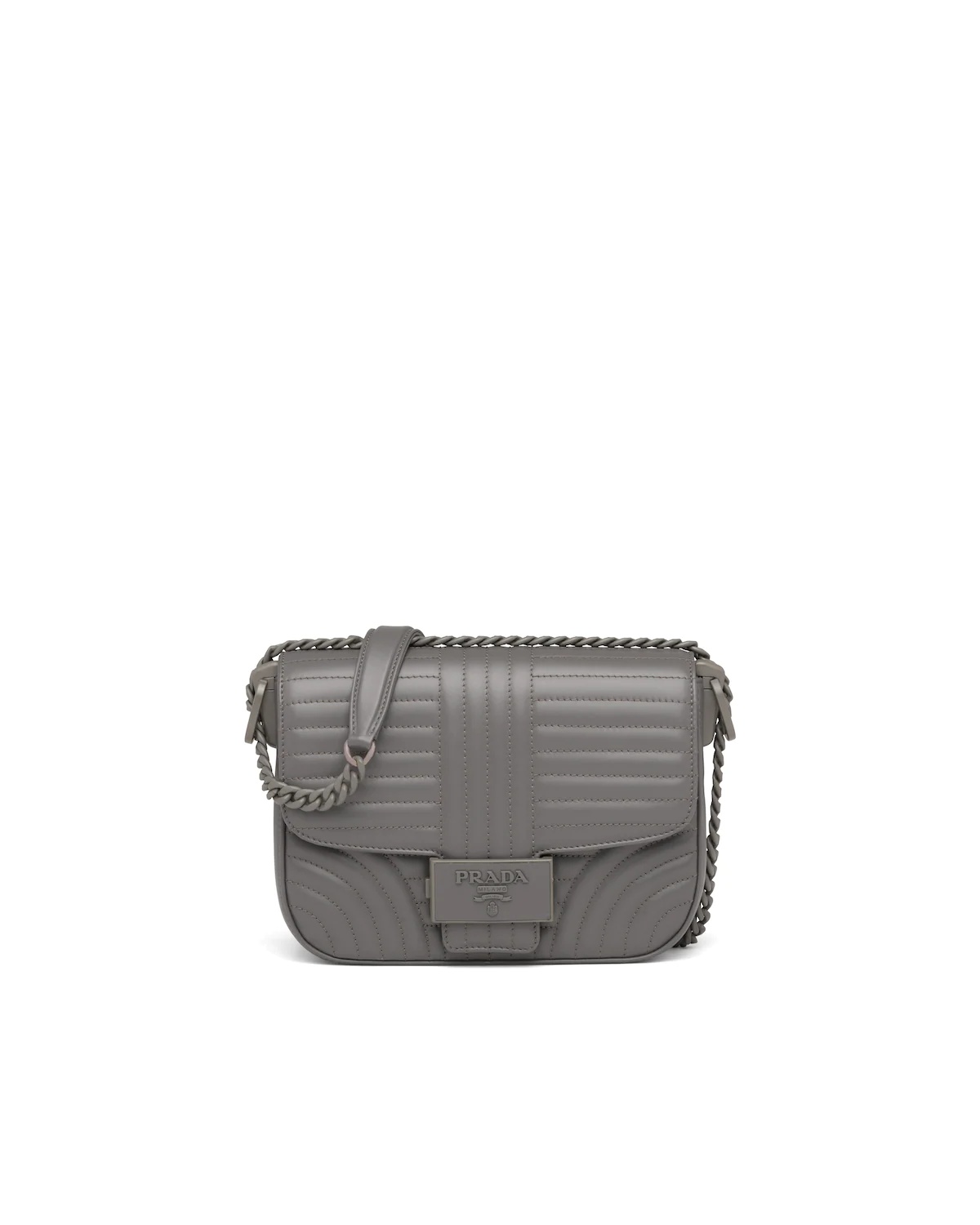 Prada Diagramme leather shoulder bag - 1