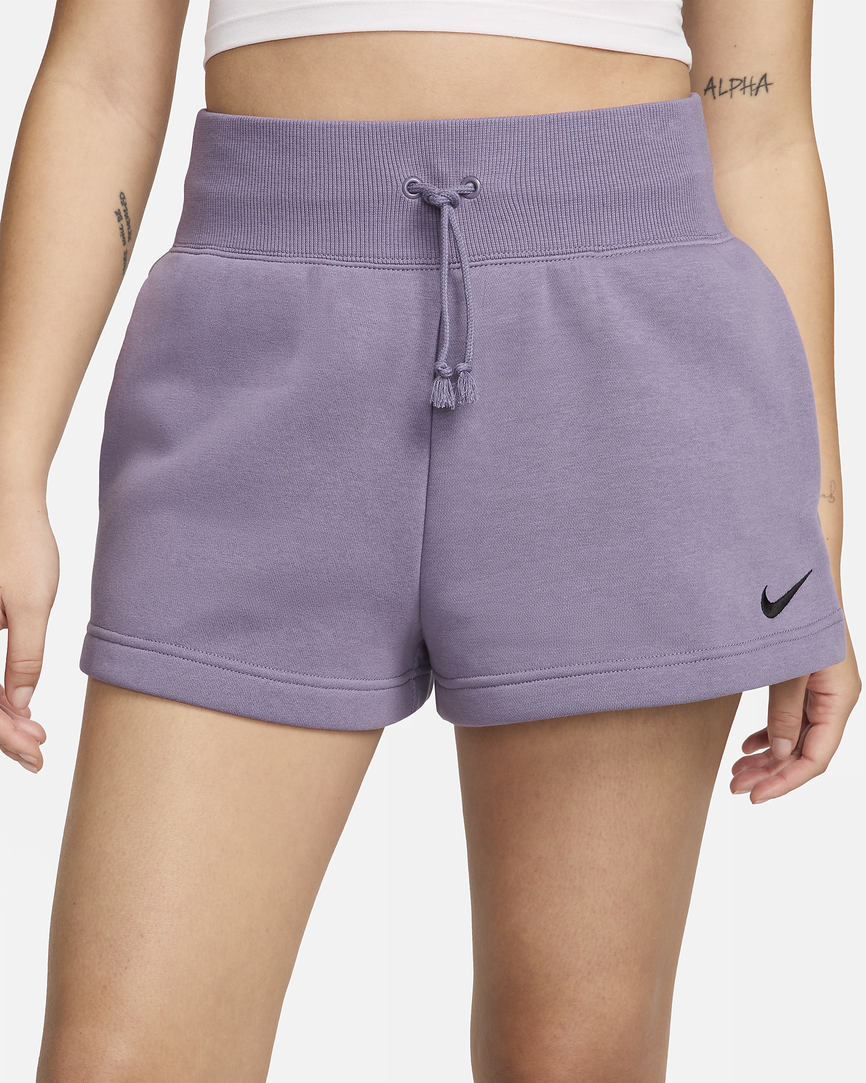 Nike Sportswear Phoenix Fleece Women's High-Waisted Loose Shorts - 2