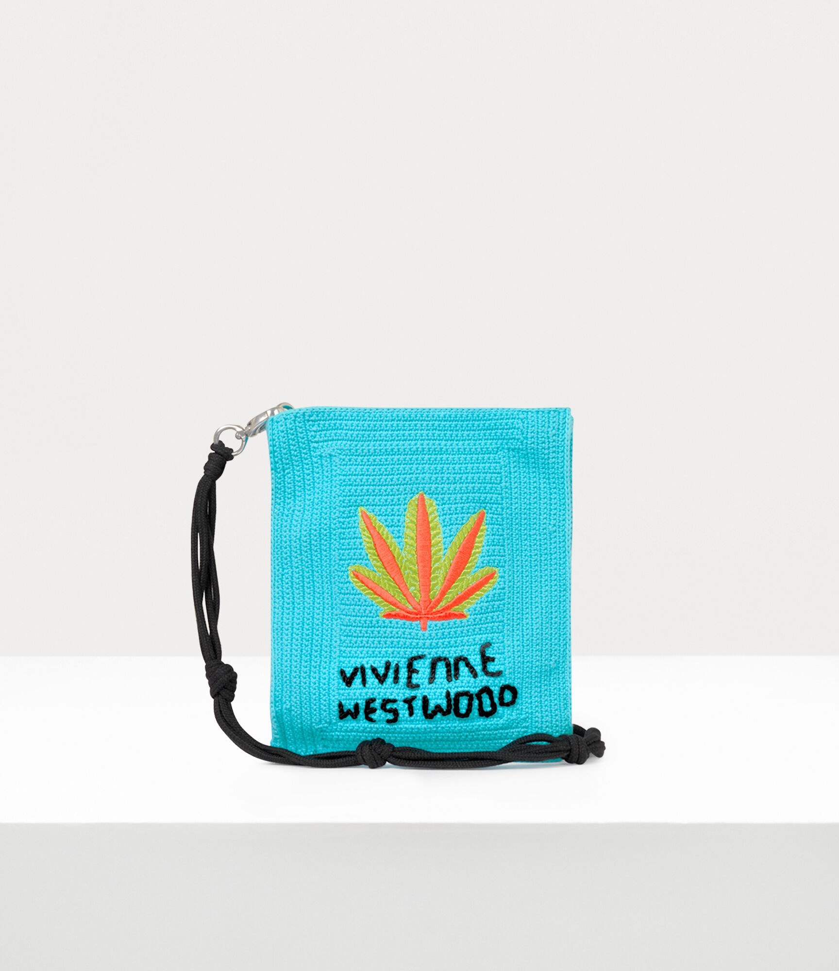 Vivienne Westwood｜ (MABEL CROCHET TOTE SMALL (4D030001U Vivienne Westwood SMALL MABEL CROCHET TOTE BAG | REVERSIBLE