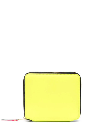 Comme Des Garçons Super Fluo zip-around wallet outlook