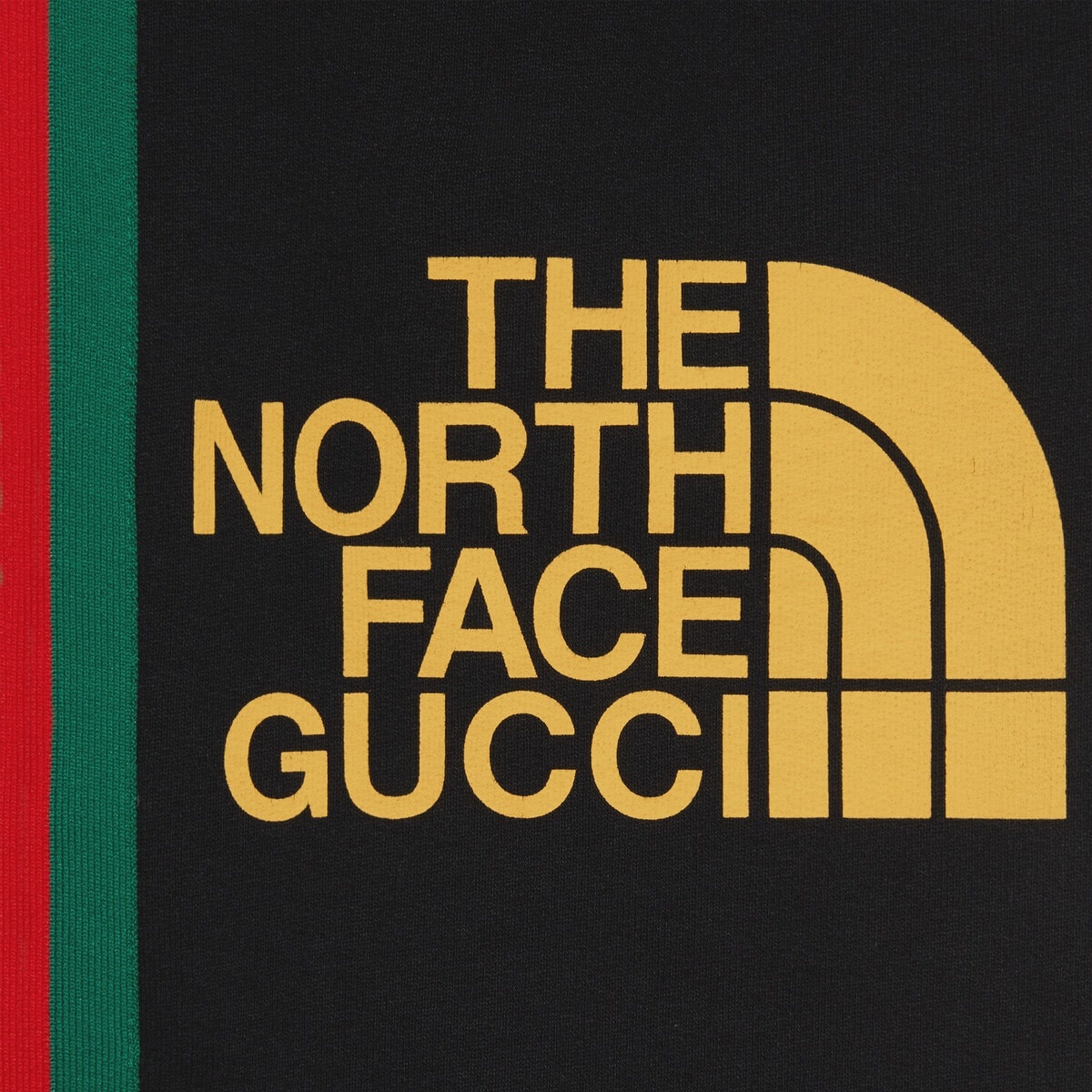 The North Face x Gucci Web print cotton jogging pant - 7