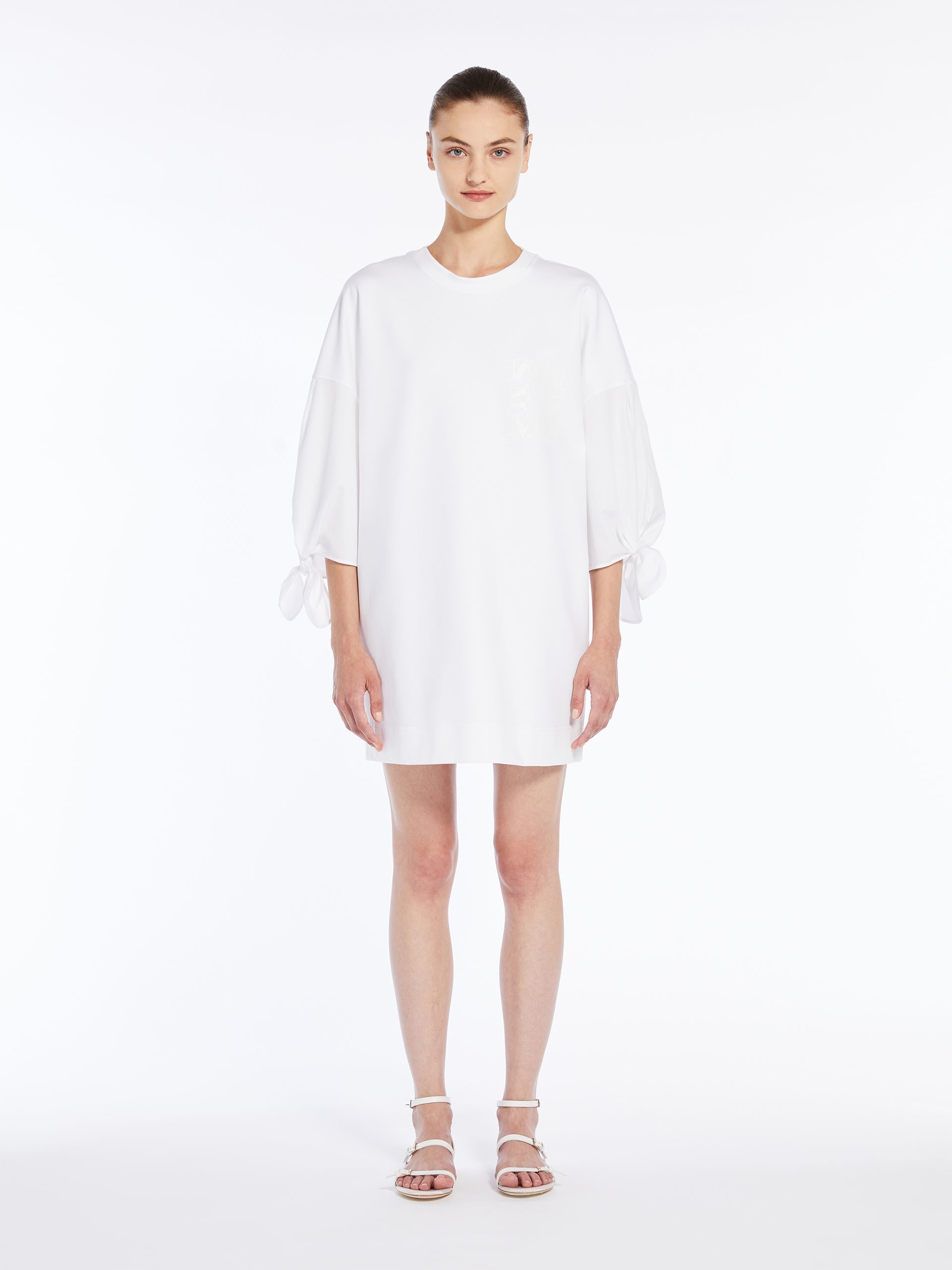 AGORA Poplin t-shirt dress - 3