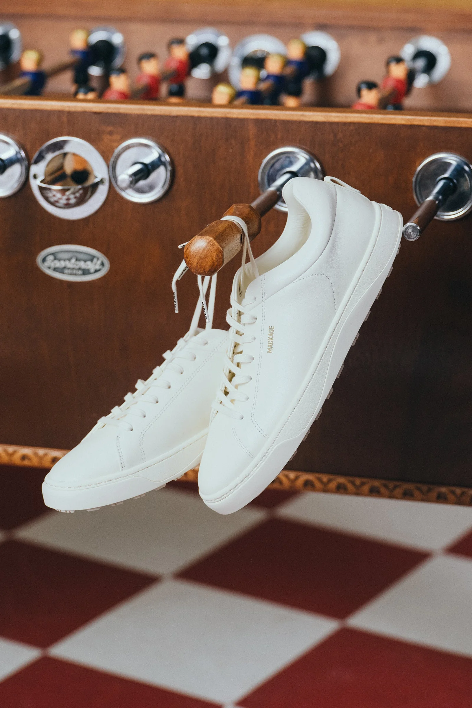 LUKA-01 Unlined Leather Sneakers - 1