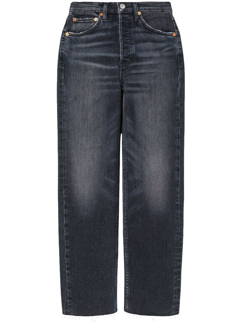 high-rise cropped jeans 1