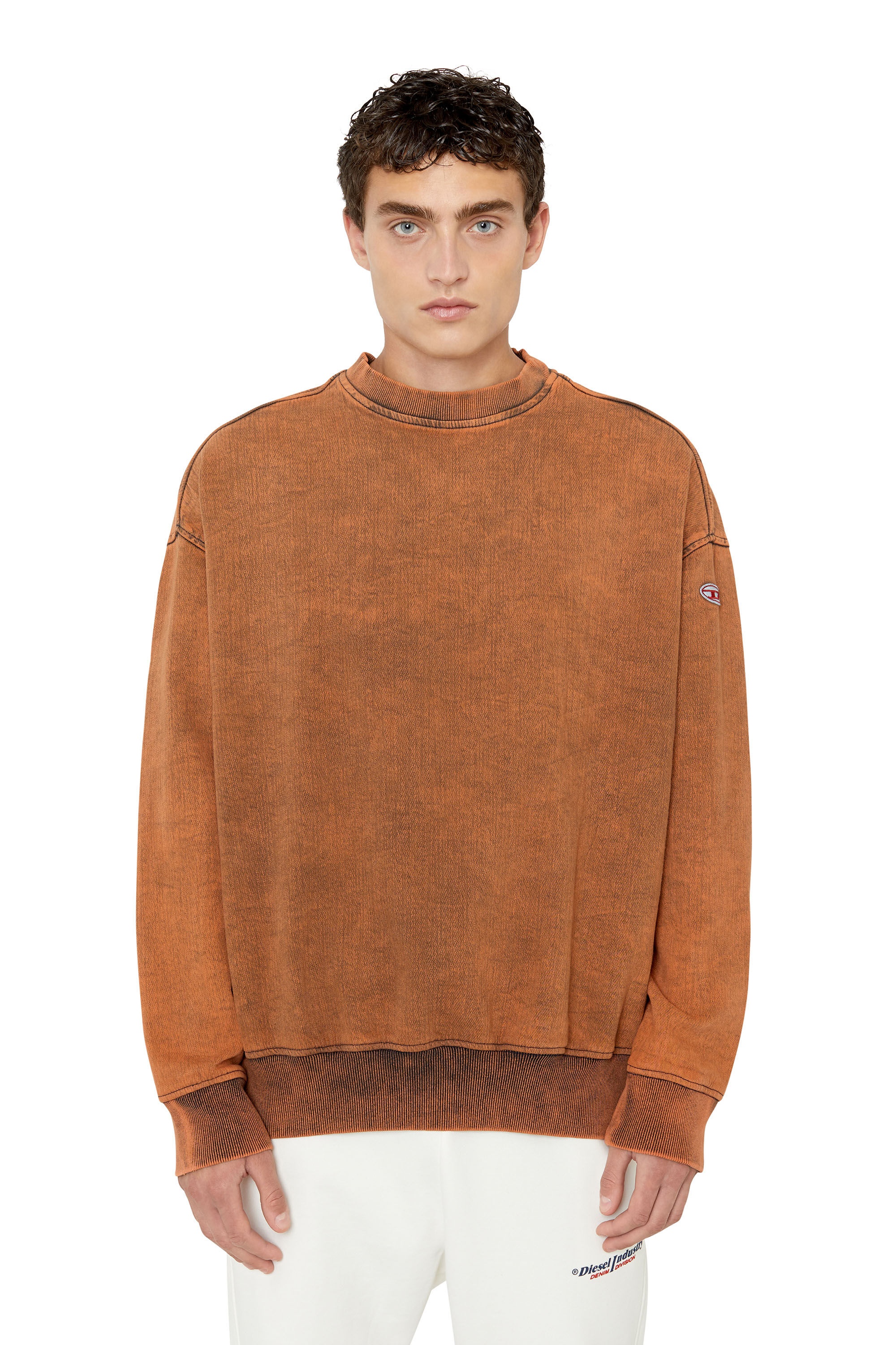 D-KRIB TRACK DENIM SWEATSHIRT - 3
