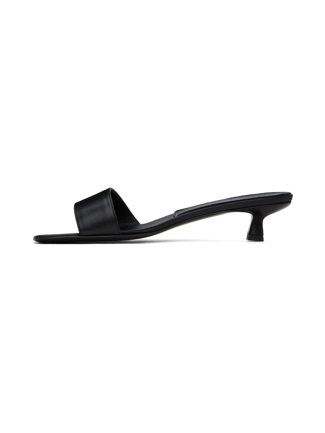Black Atrium Mules - 3
